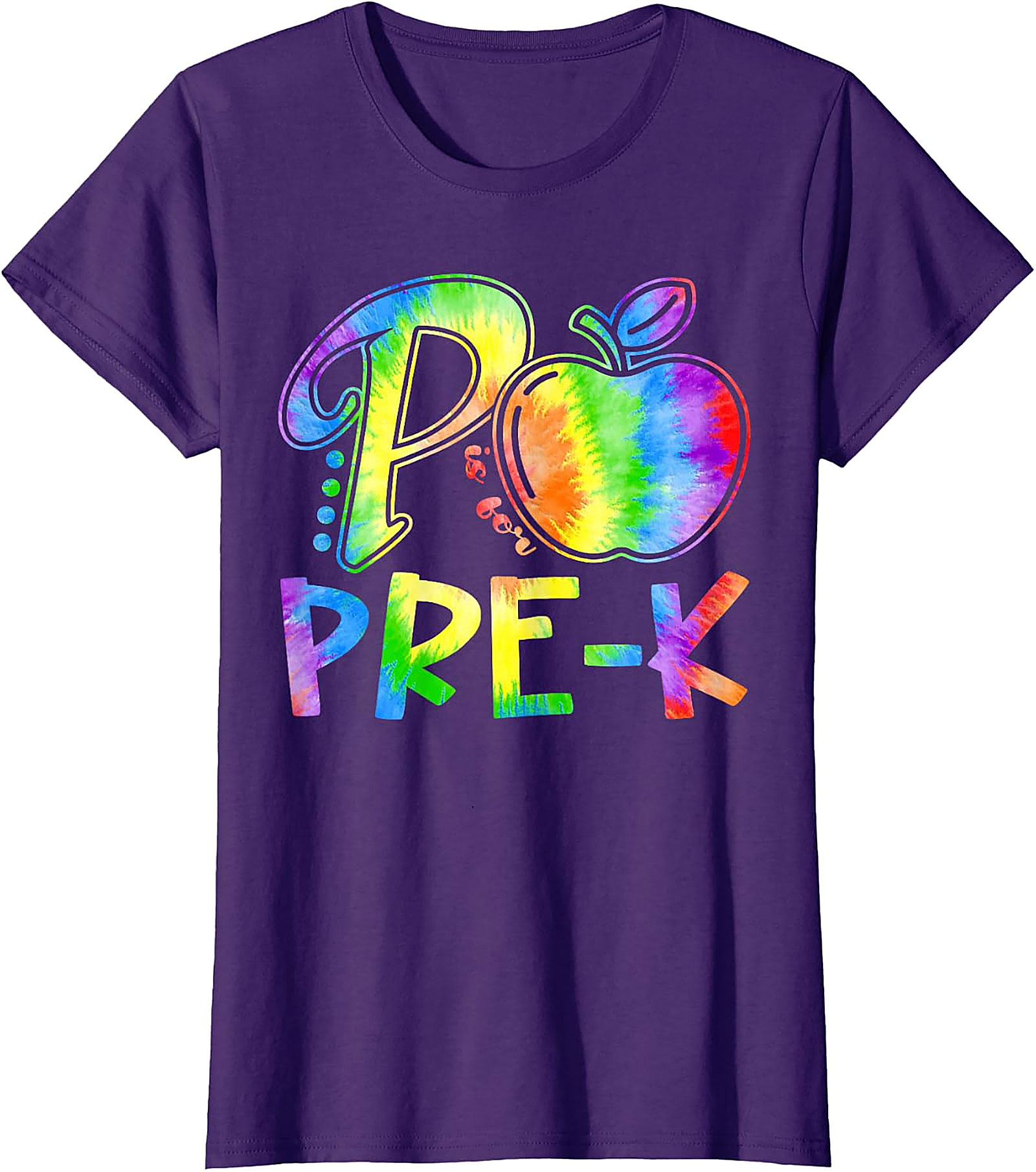 P is for Pre-K T-Shirt | Tie Dye Teacher Student Tee