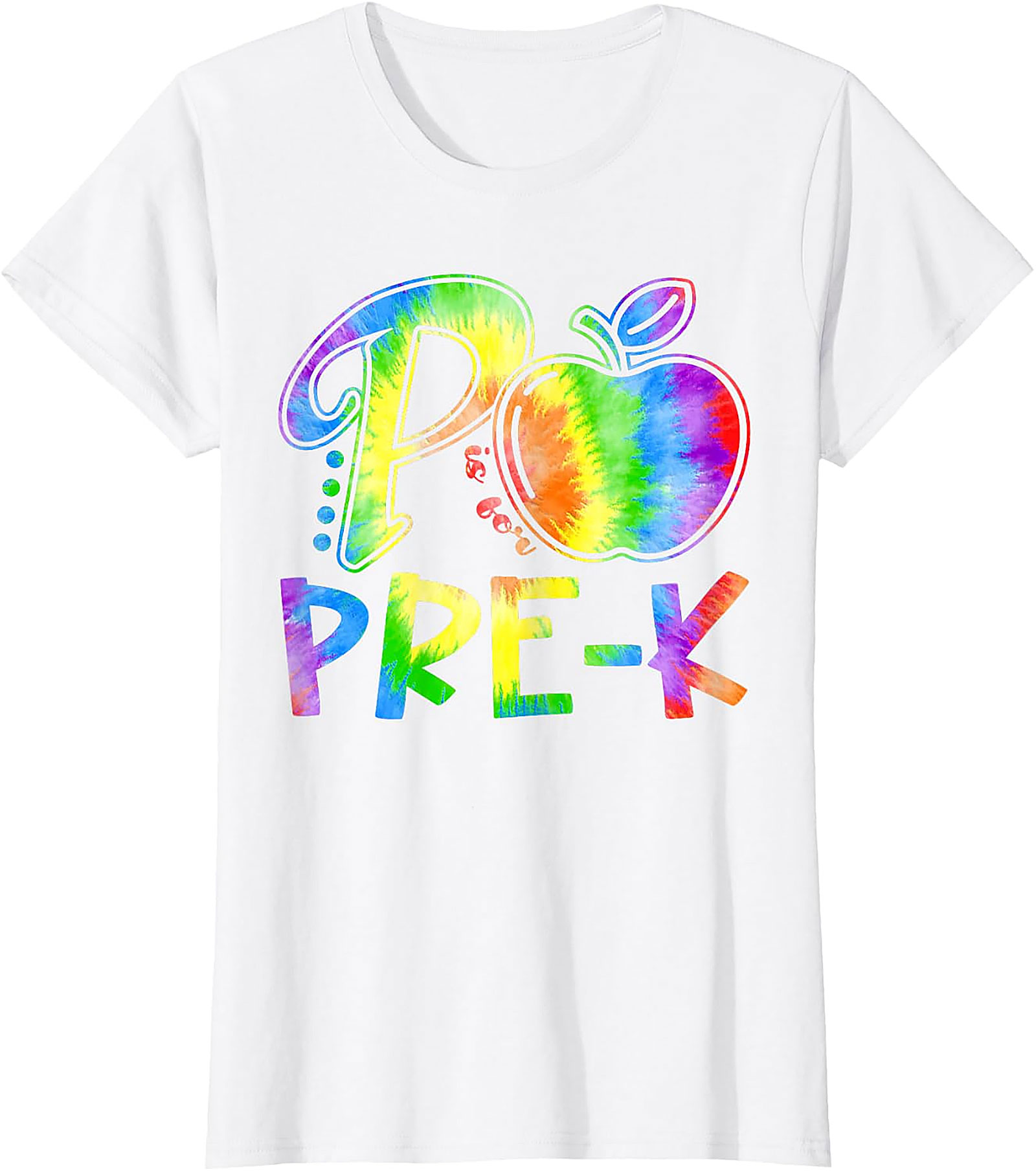 P is for Pre-K T-Shirt | Tie Dye Teacher Student Tee