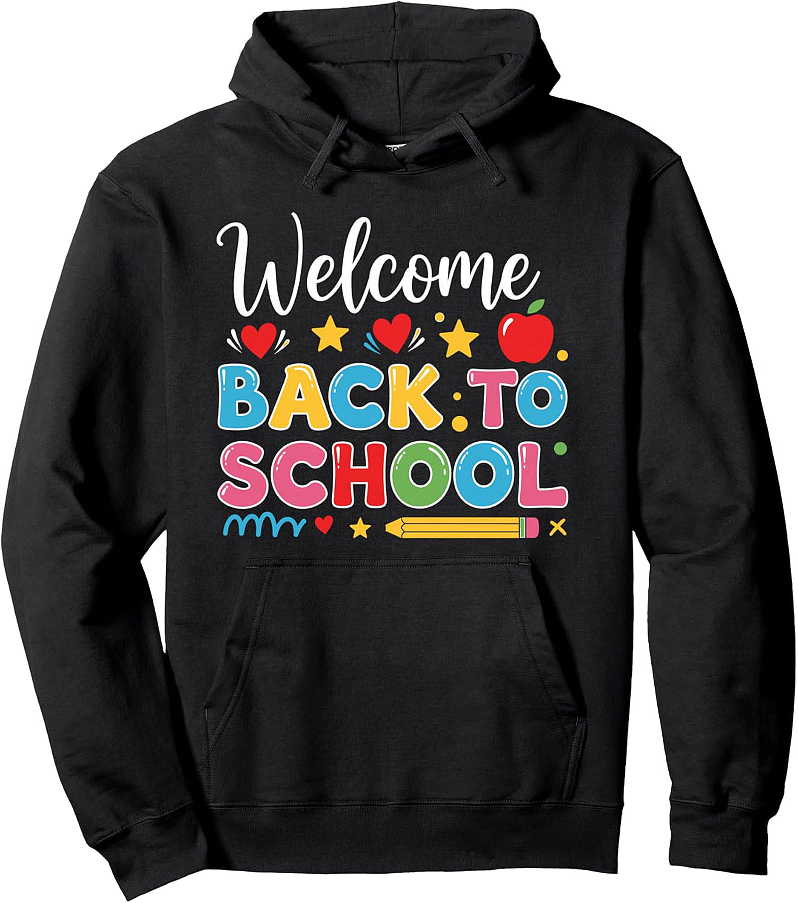 Welcome Back To School Hoodie | Teacher Student Pullover