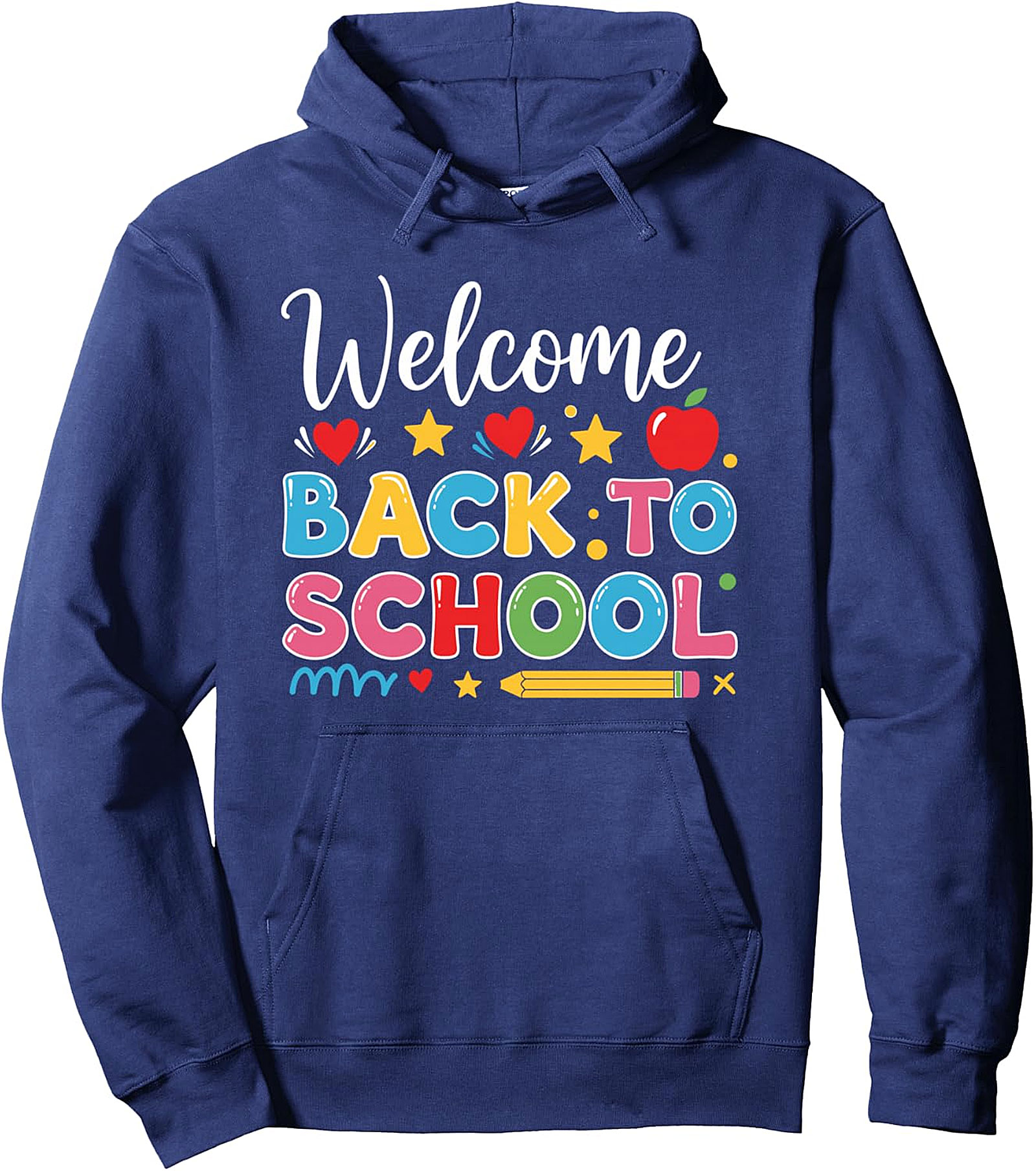 Welcome Back To School Hoodie | Teacher Student Pullover
