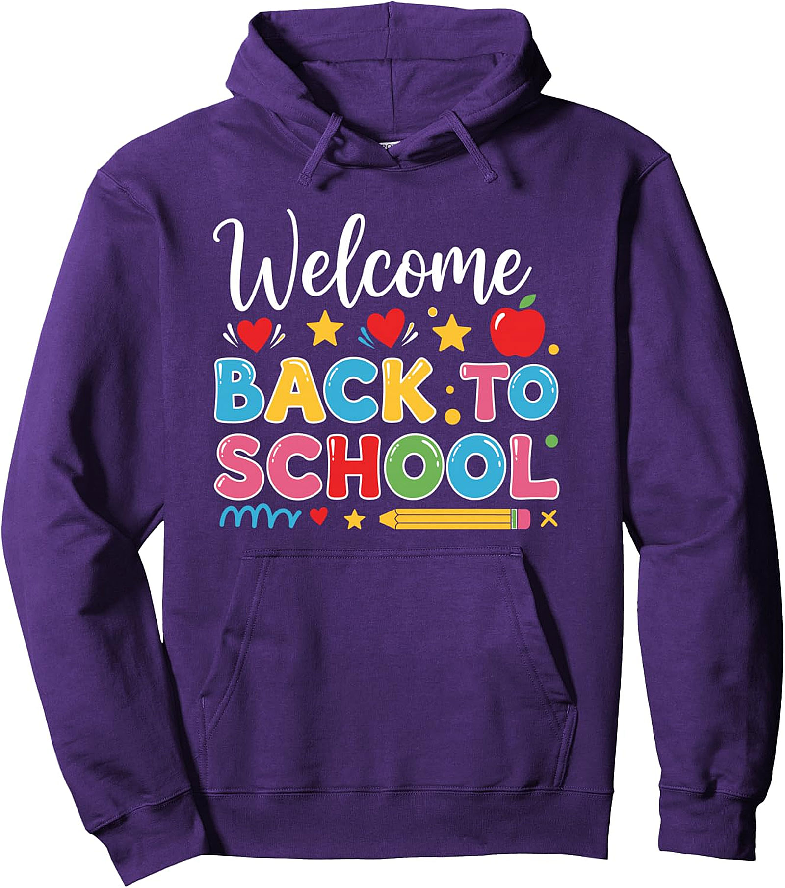 Welcome Back To School Hoodie | Teacher Student Pullover