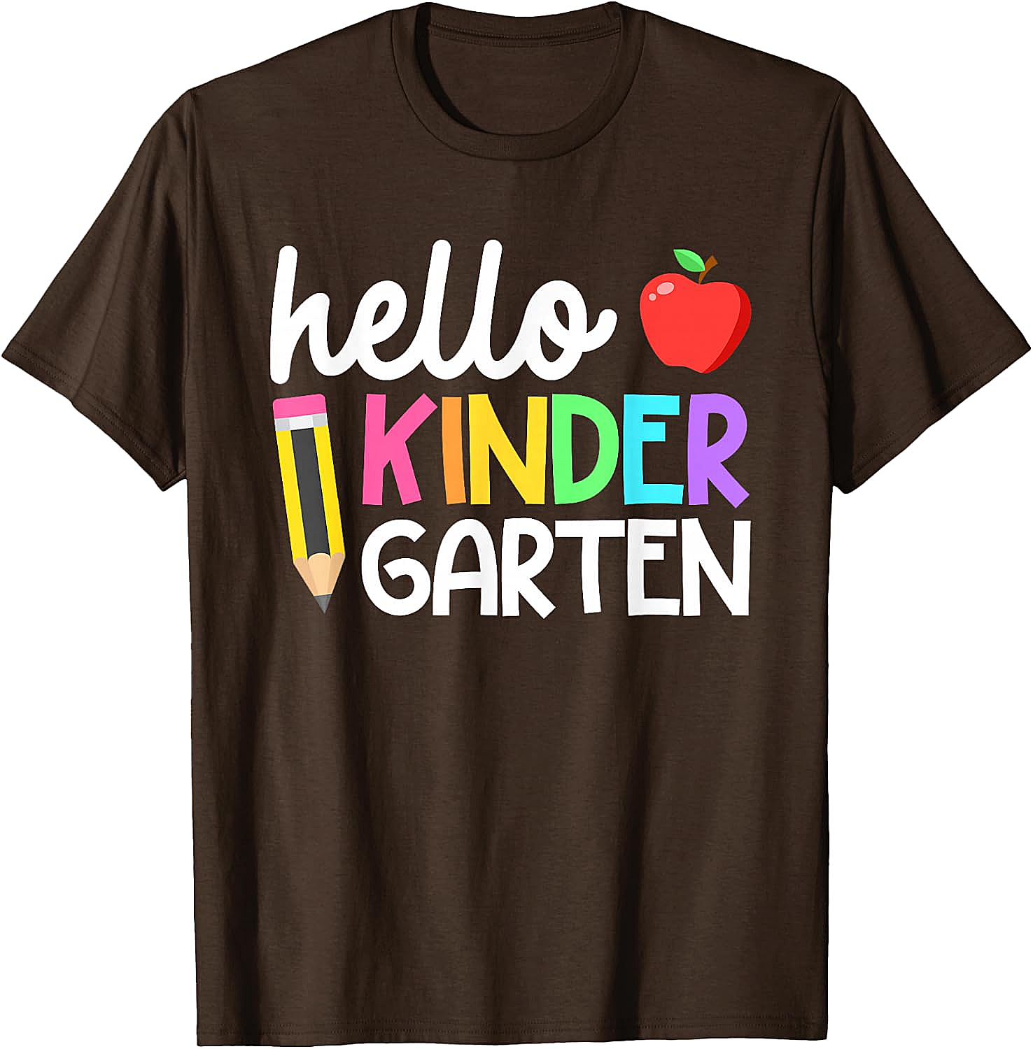 Hello Kindergarten Tee Back to School Teacher Kids Shirt