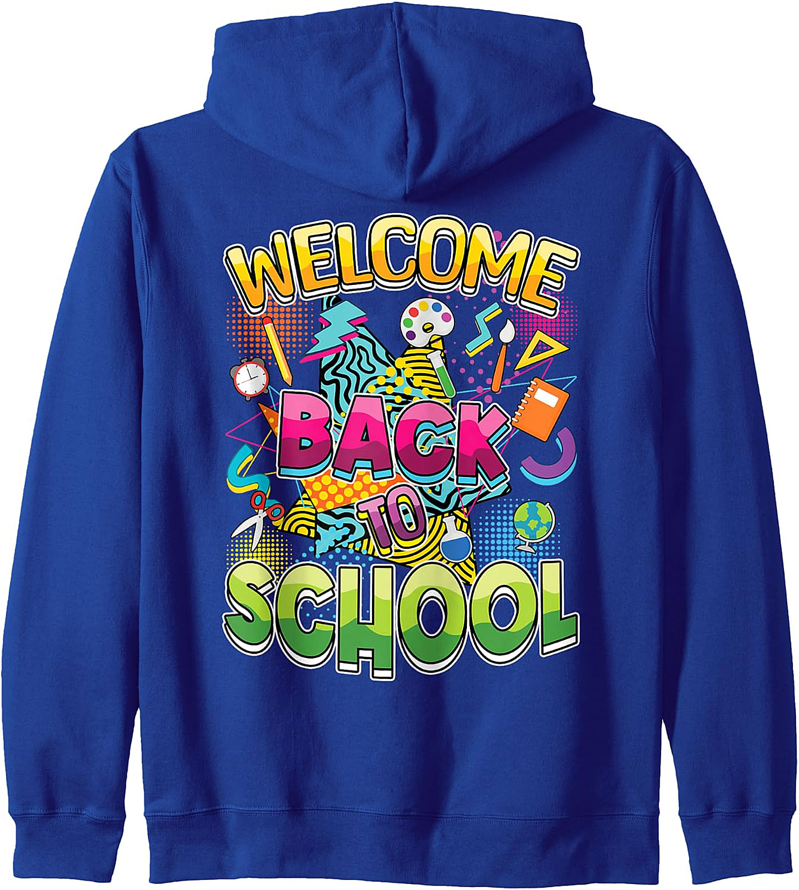 Welcome Back To School Retro Hoodie | Vintage Graphic Pullover