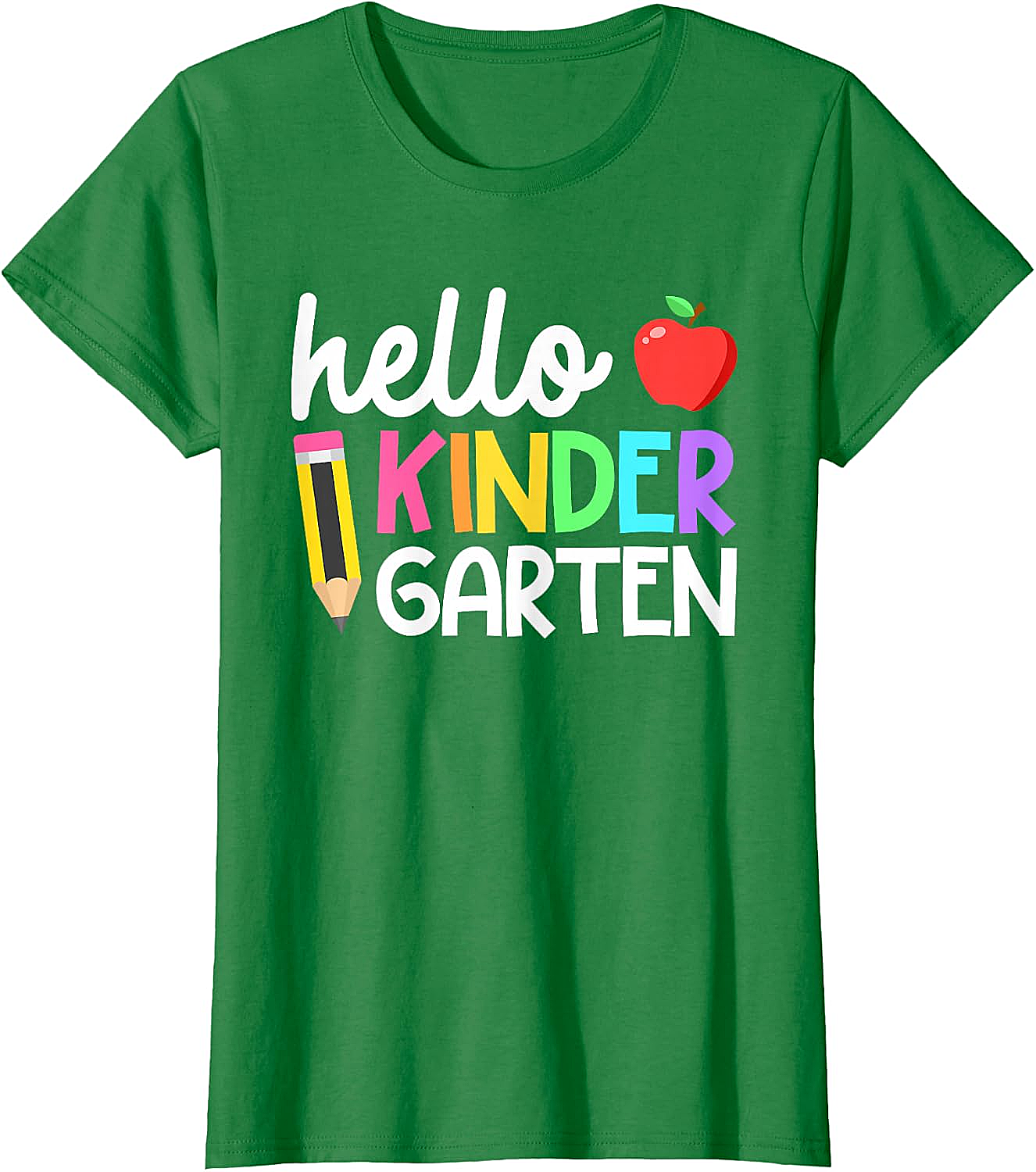 Hello Kindergarten Tee Back to School Teacher Kids Shirt