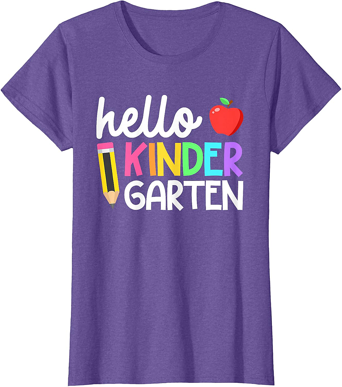 Hello Kindergarten Tee Back to School Teacher Kids Shirt