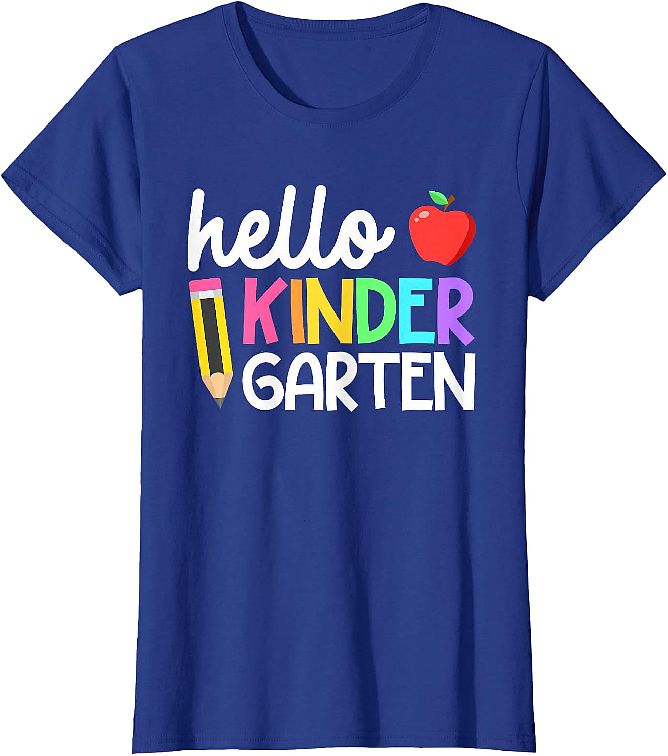 Hello Kindergarten Tee Back to School Teacher Kids Shirt