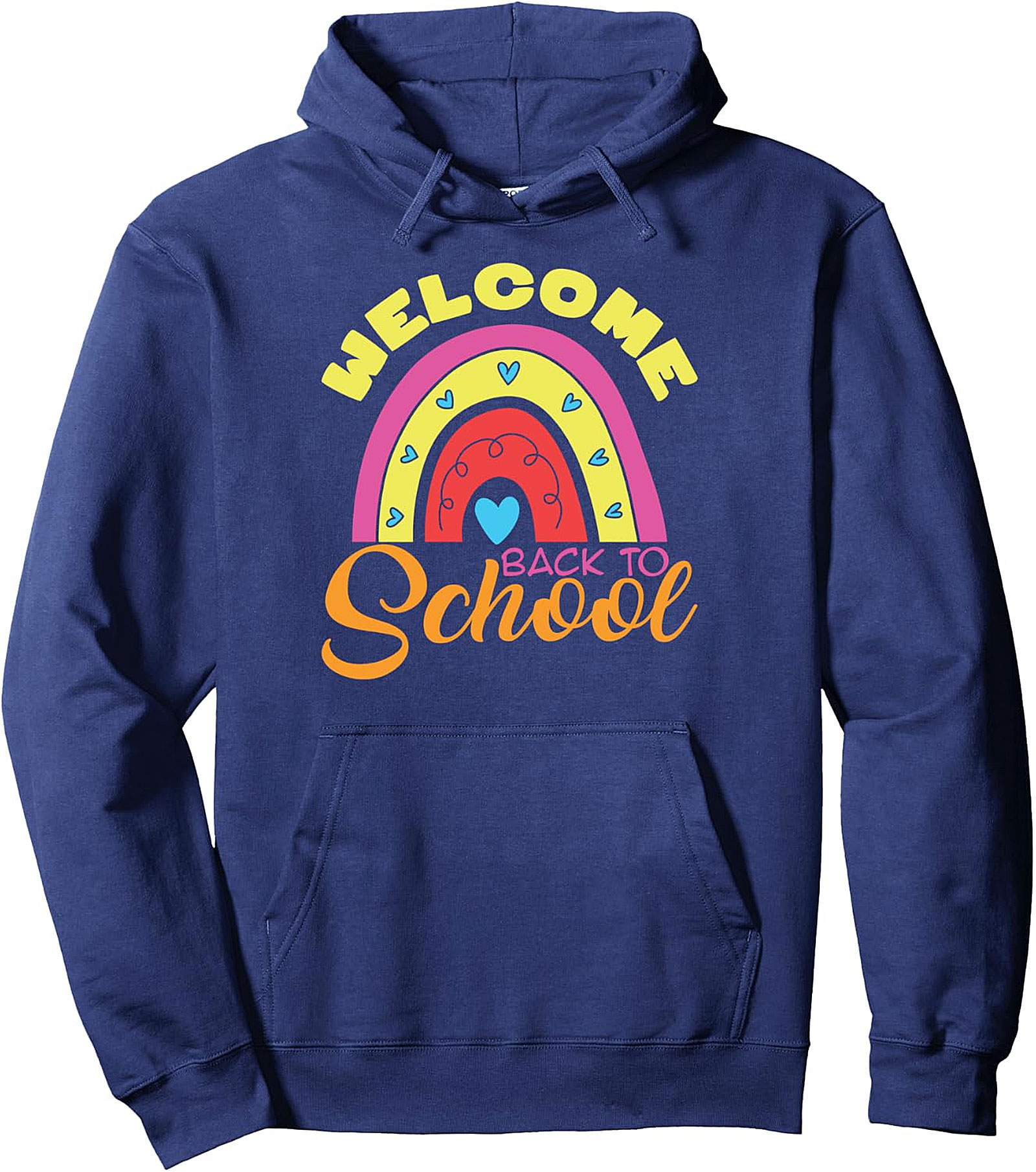 Back to School Pullover Hoodie | Welcome First Day School