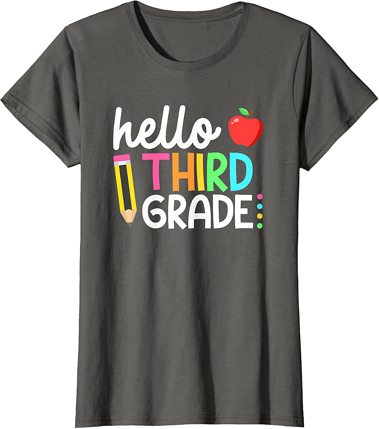  Hello Third Grade T-Shirt Back to School 3rd Grade Tee