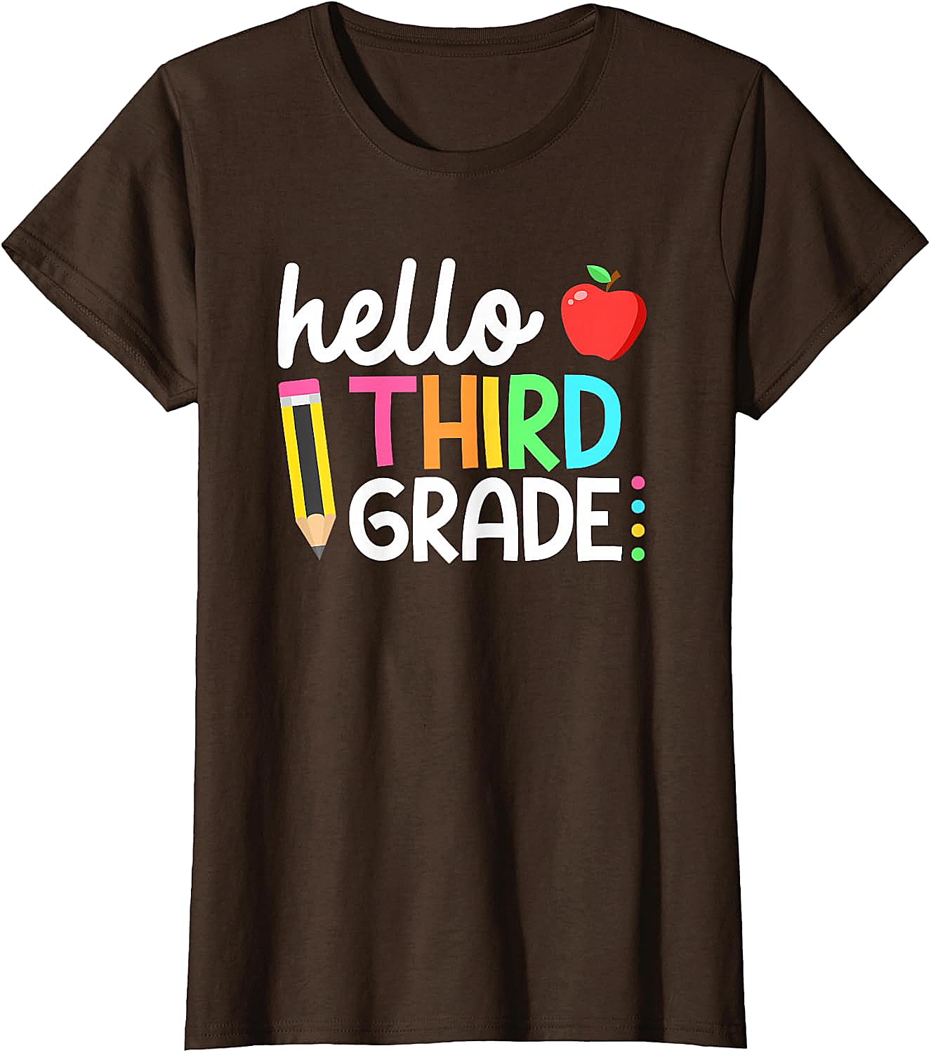  Hello Third Grade T-Shirt Back to School 3rd Grade Tee
