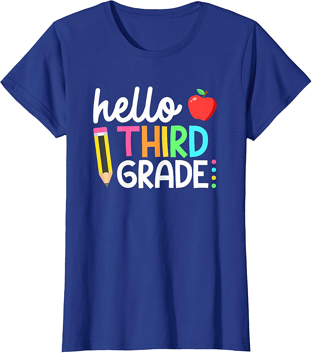  Hello Third Grade T-Shirt Back to School 3rd Grade Tee