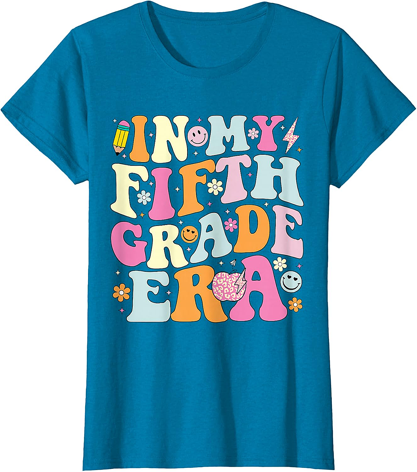  Fifth Grade Era T-Shirt Back to School Teacher Tee
