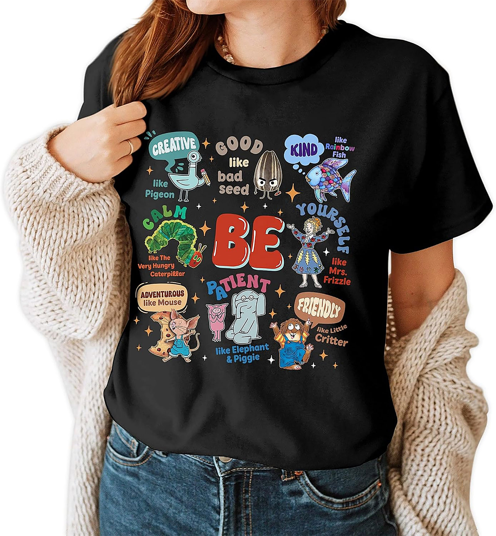 Be Kind Teacher Shirt | Children's Book Character Tee