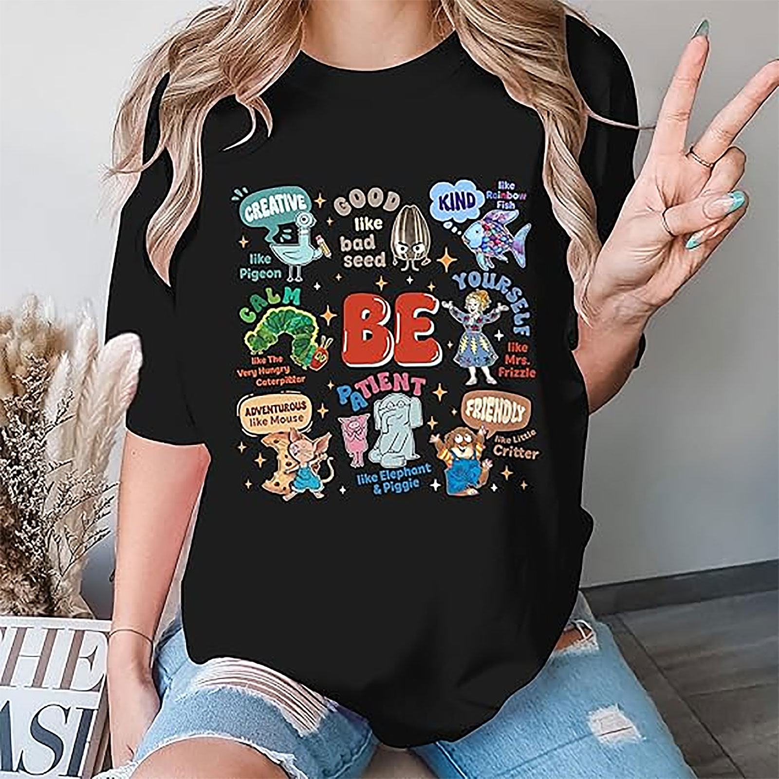 Be Kind Teacher Shirt | Children's Book Character Tee