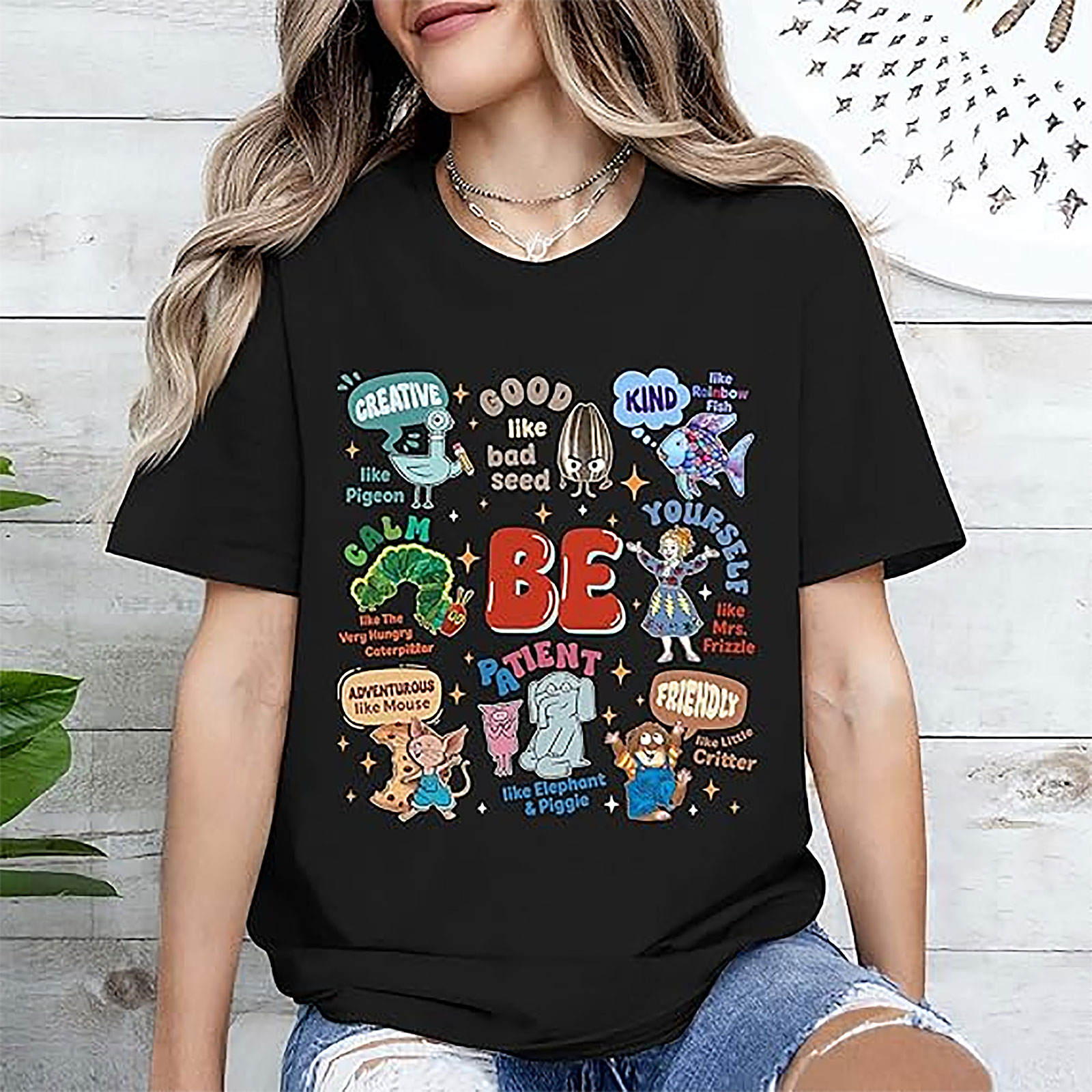 Be Kind Teacher Shirt | Children's Book Character Tee