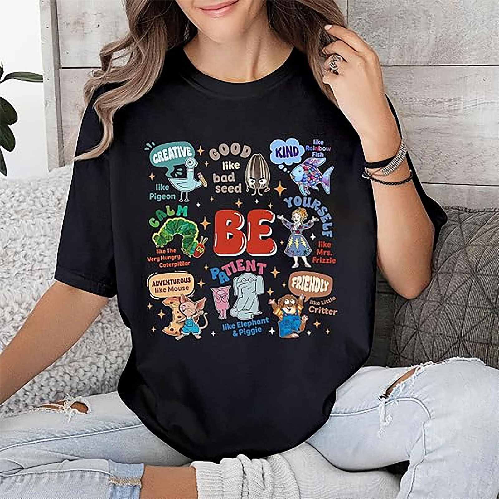 Be Kind Teacher Shirt | Children's Book Character Tee