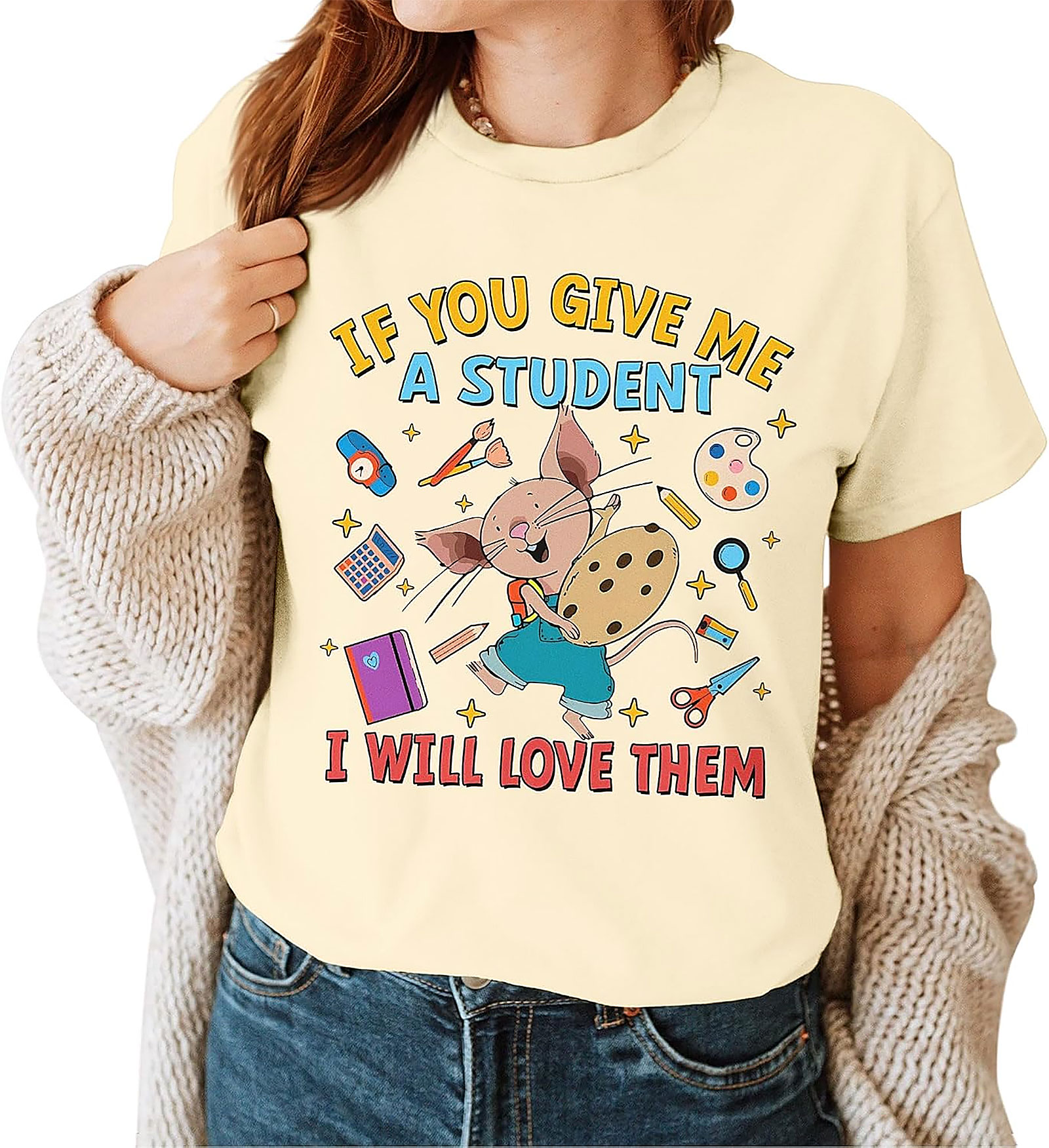 Cute Teacher Shirt | If You Give Me A Student Tee