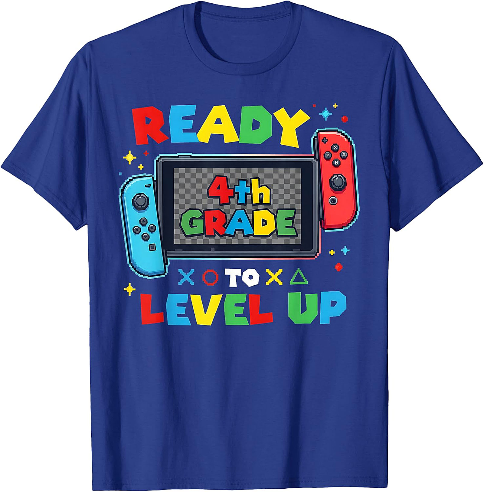 4th Grade Level Up Gamer T-Shirt | Back to School Tee
