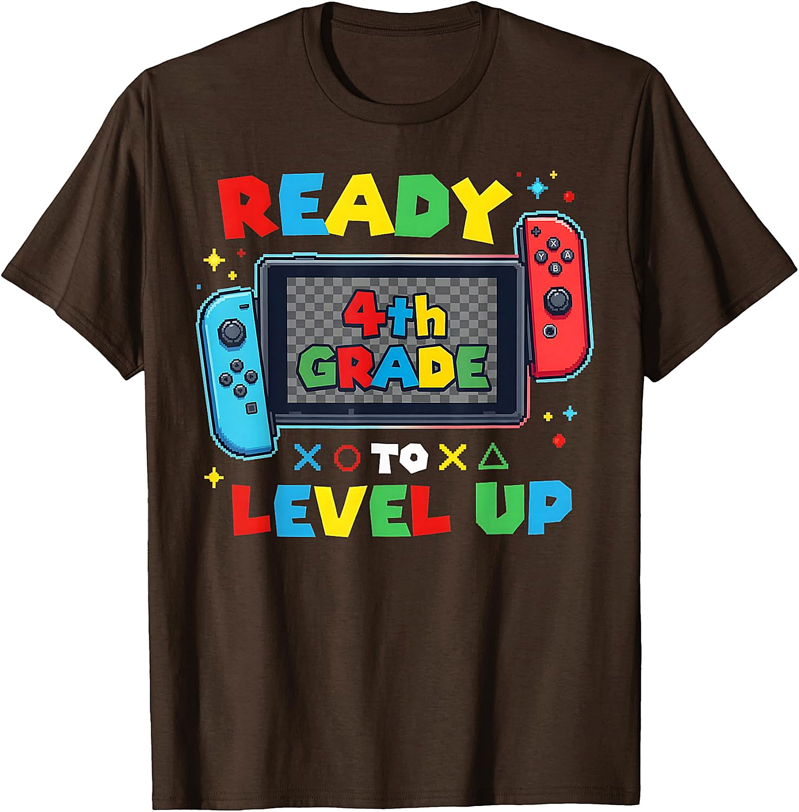 4th Grade Level Up Gamer T-Shirt | Back to School Tee