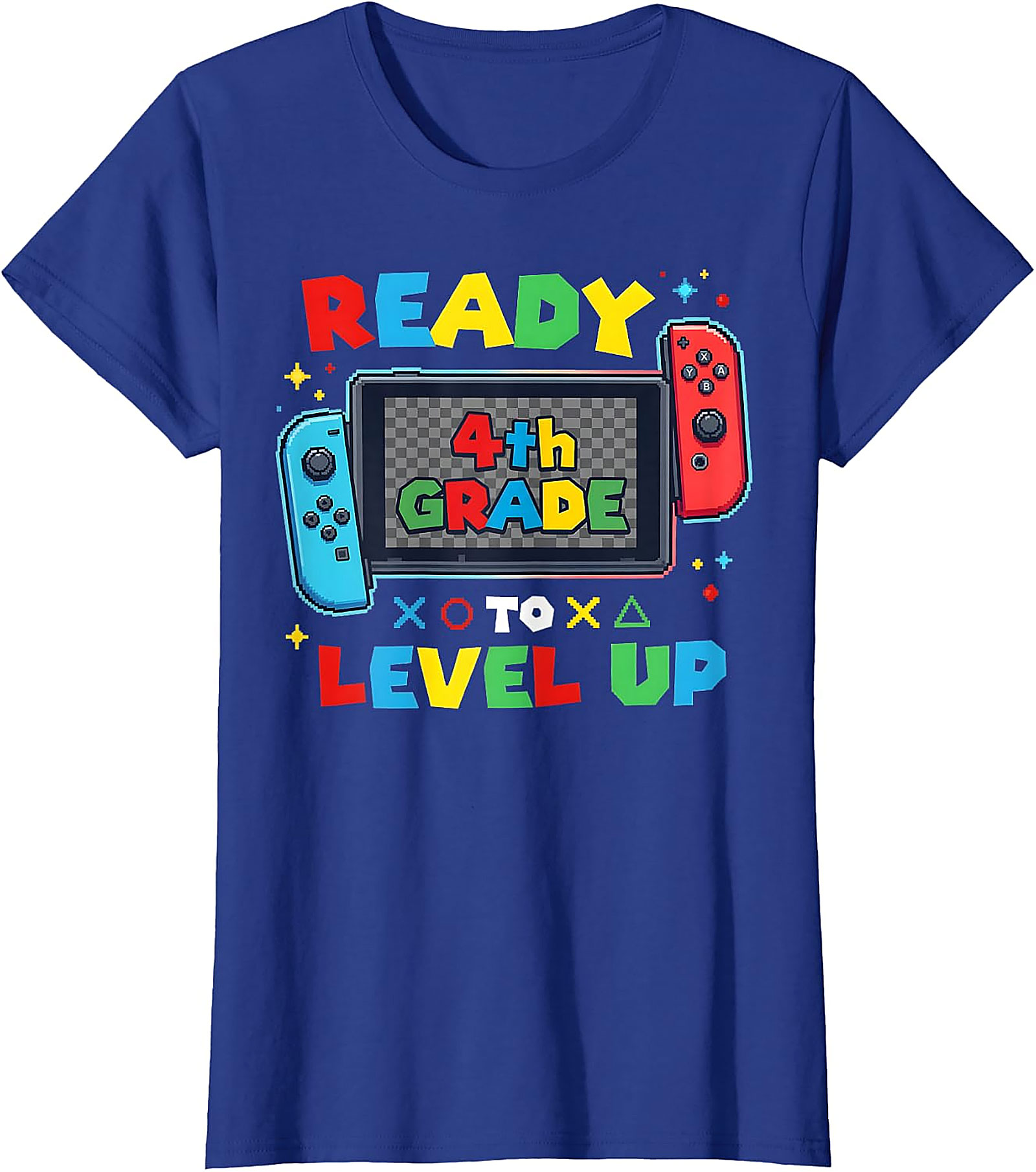 4th Grade Level Up Gamer T-Shirt | Back to School Tee
