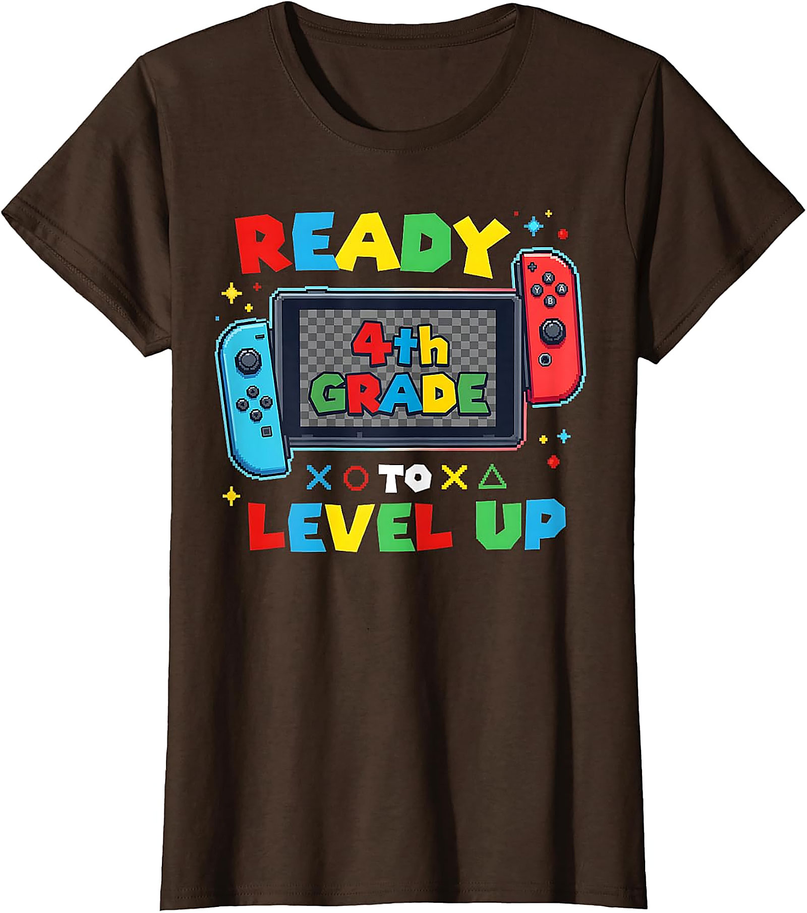 4th Grade Level Up Gamer T-Shirt | Back to School Tee
