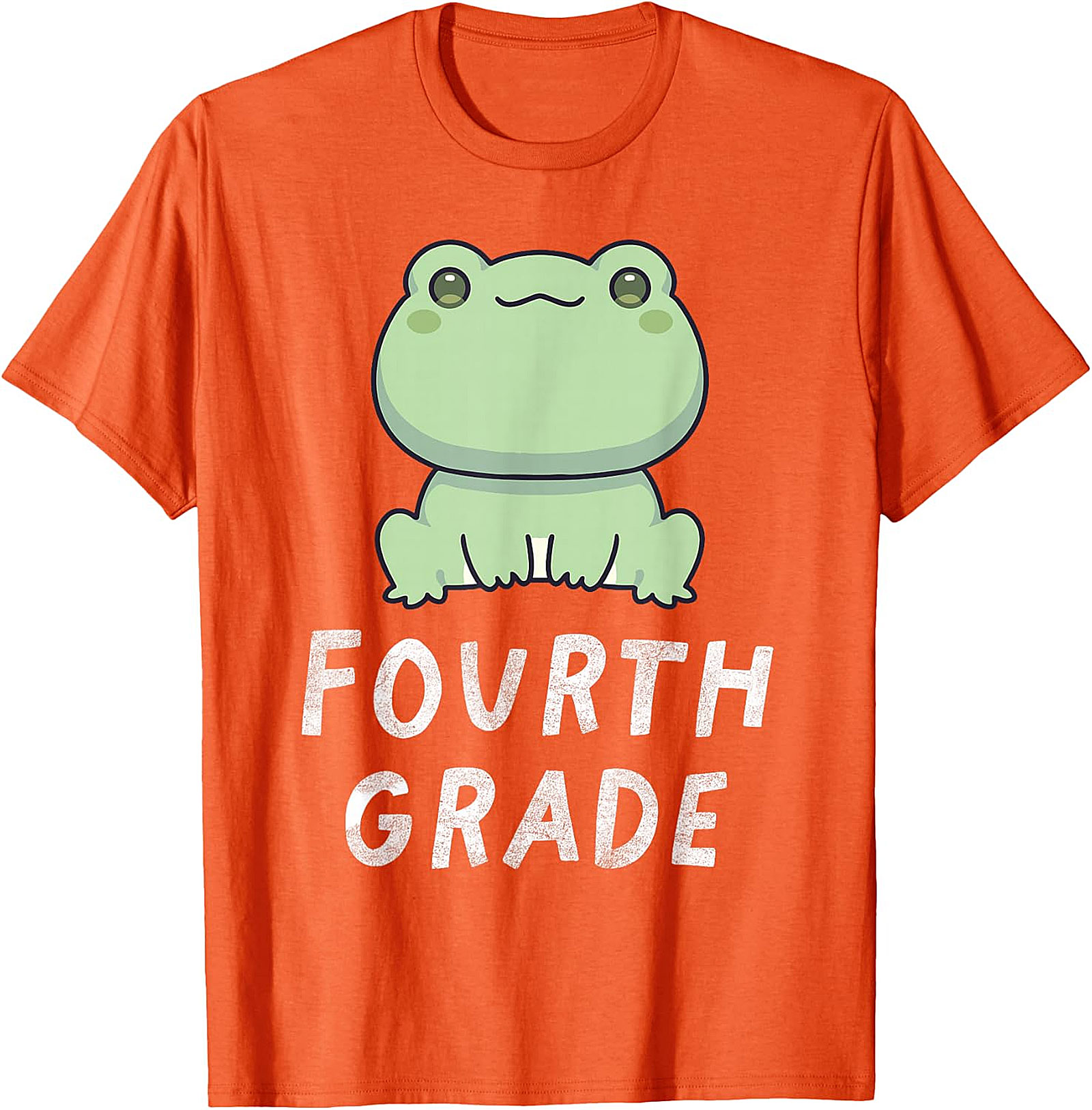 4th Grade Frog T-Shirt | Cute Back to School Tee for Kids