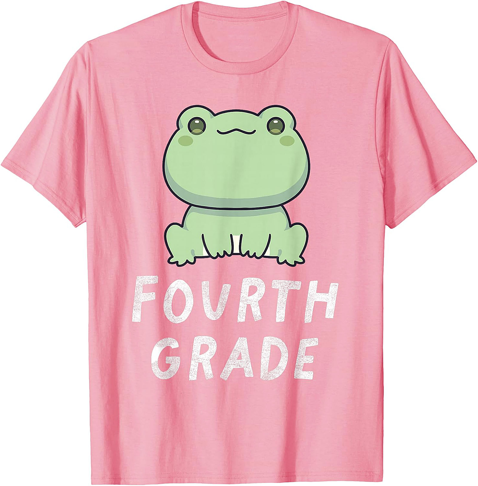 4th Grade Frog T-Shirt | Cute Back to School Tee for Kids