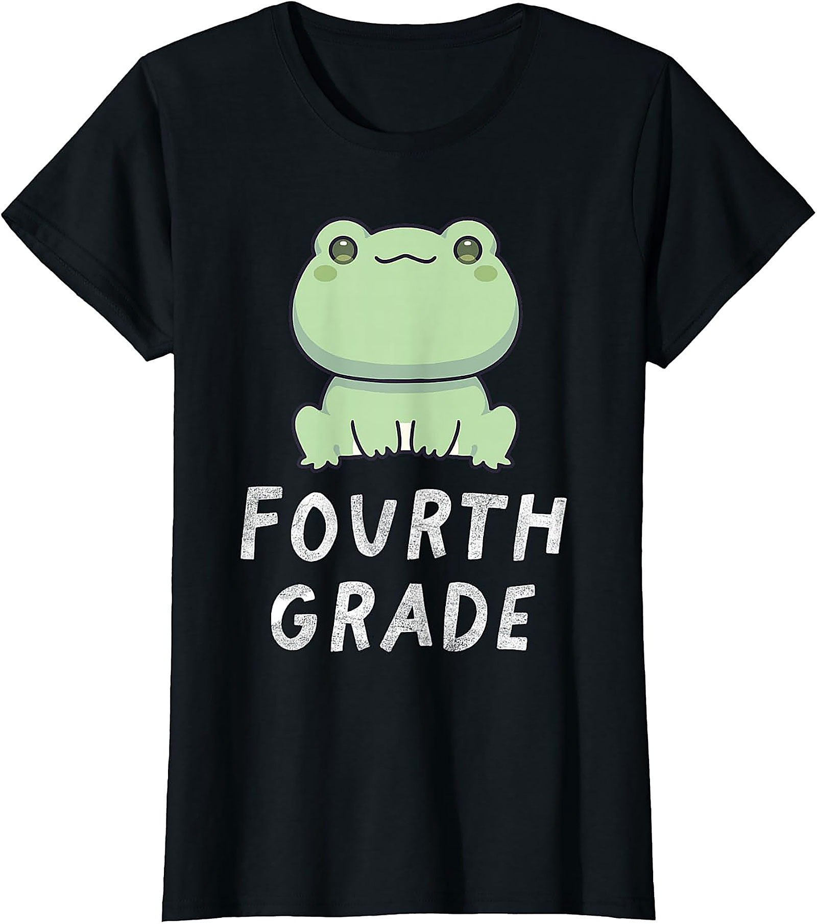 4th Grade Frog T-Shirt | Cute Back to School Tee for Kids