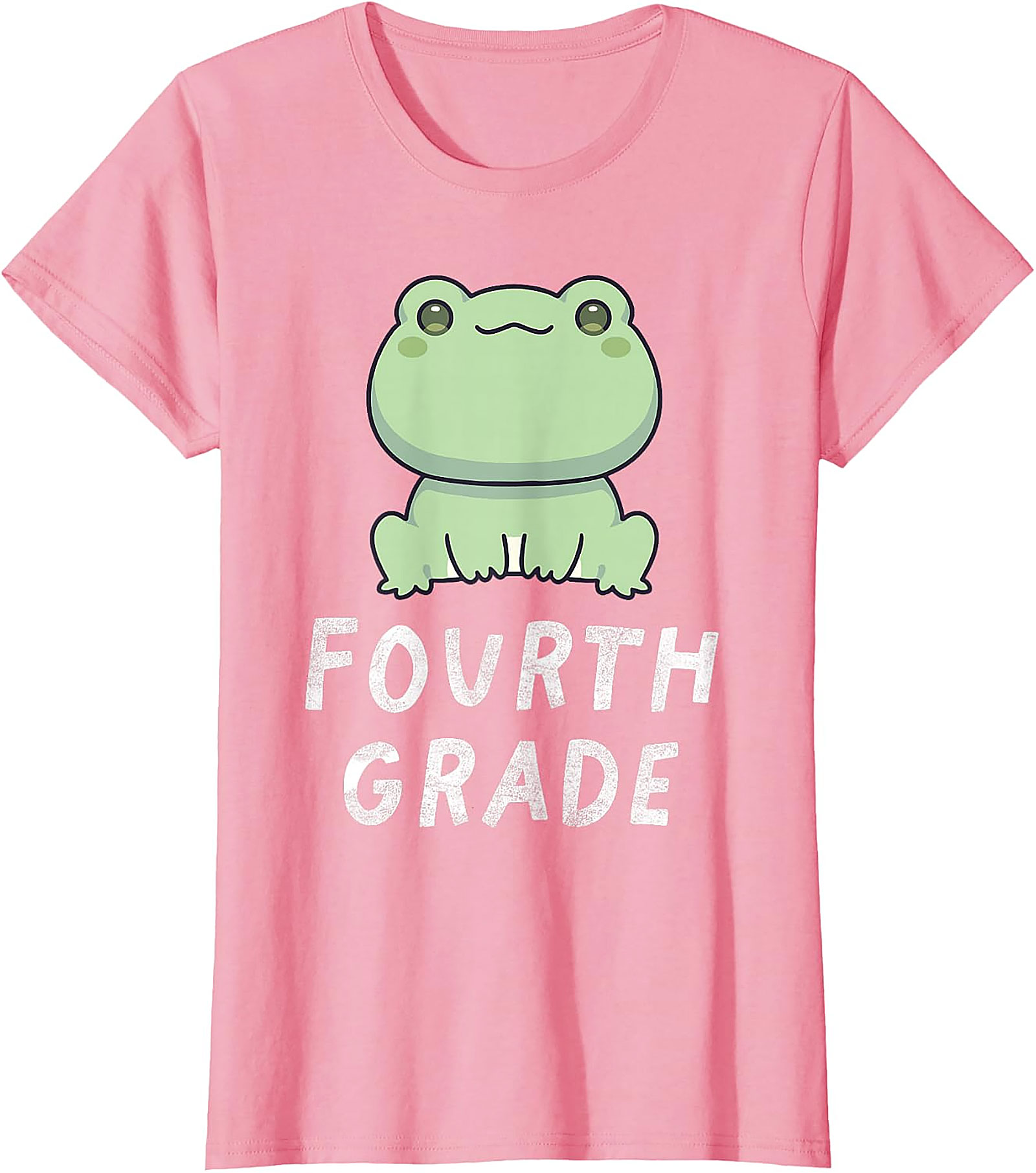 4th Grade Frog T-Shirt | Cute Back to School Tee for Kids