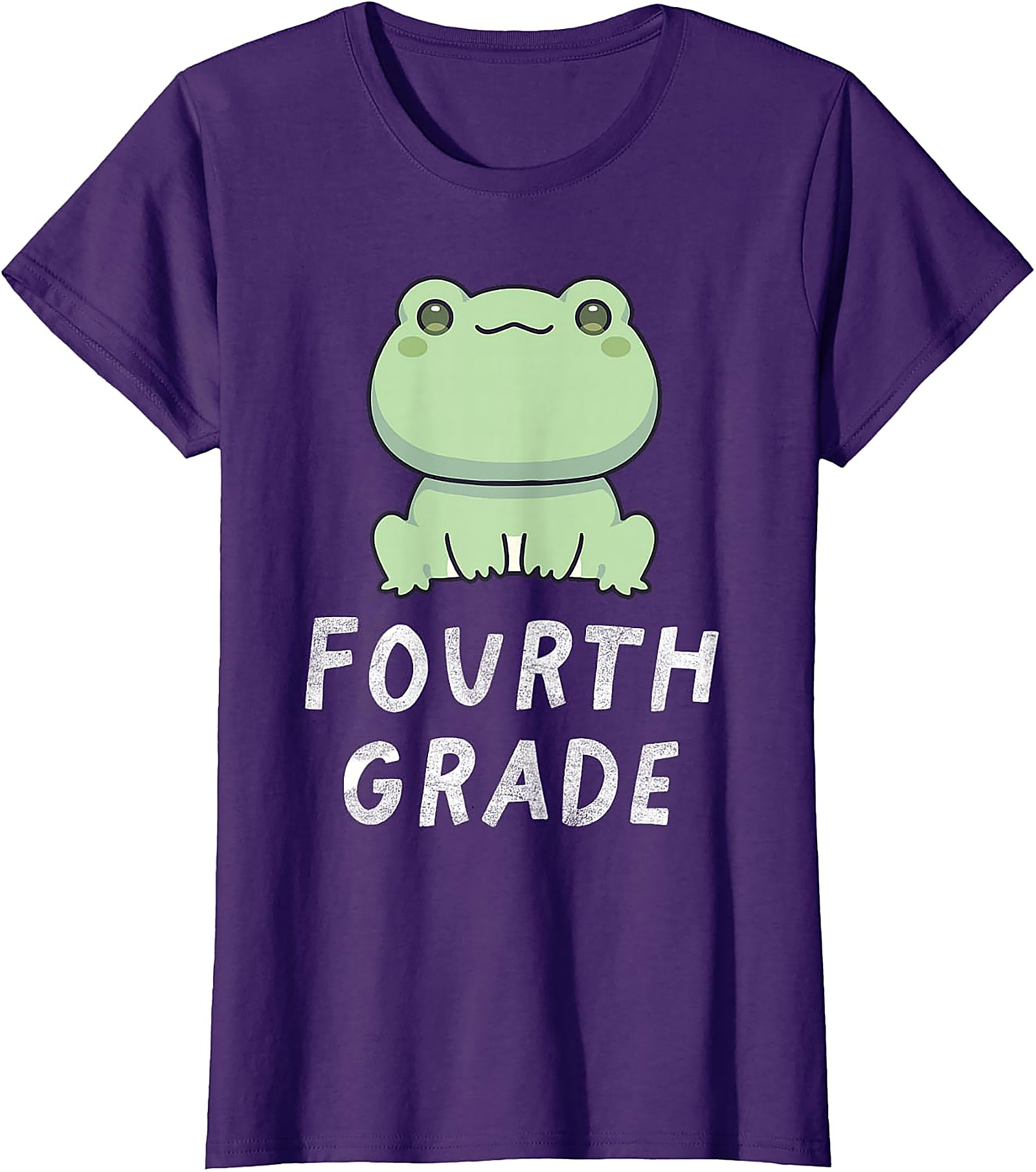 4th Grade Frog T-Shirt | Cute Back to School Tee for Kids