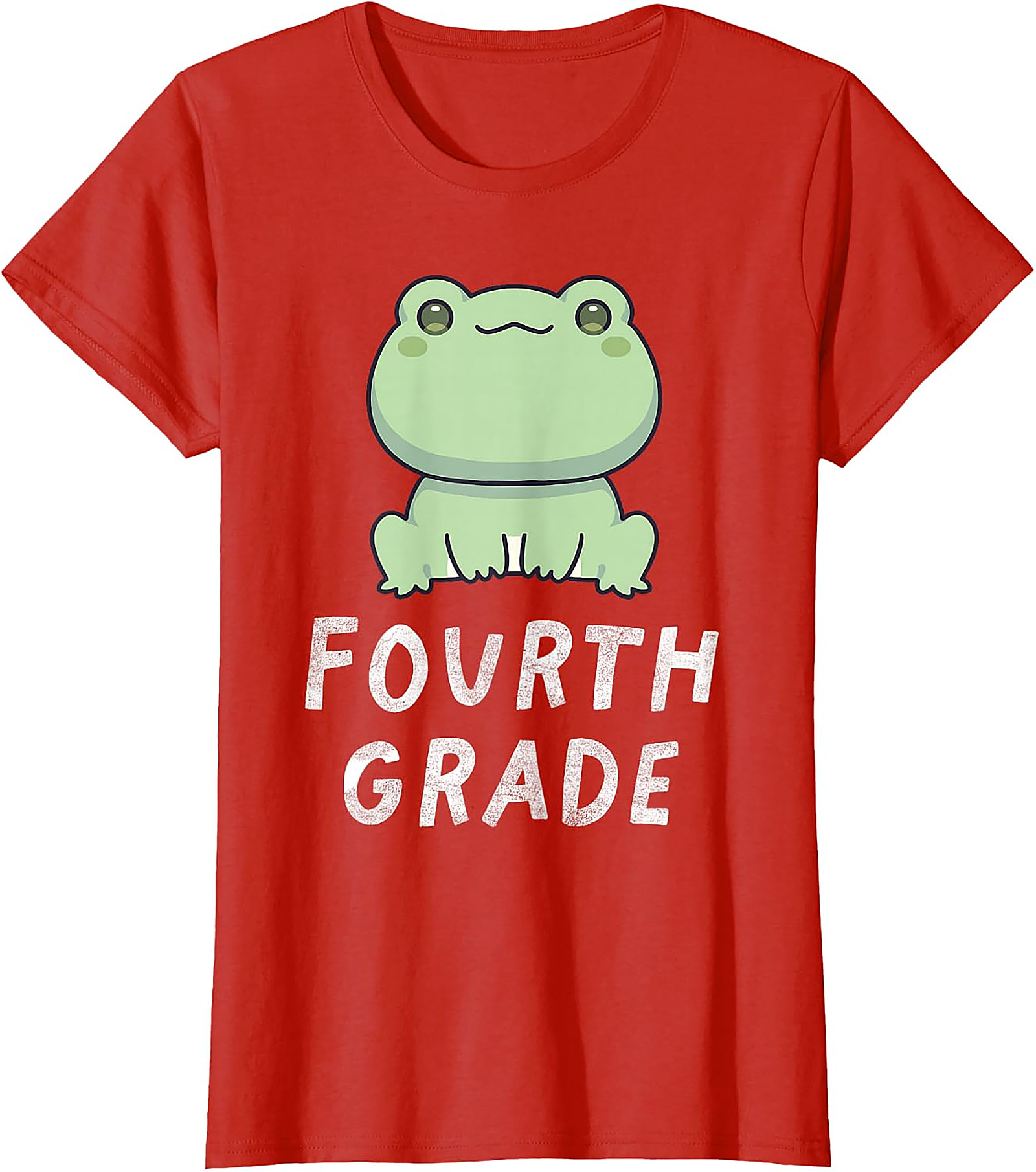 4th Grade Frog T-Shirt | Cute Back to School Tee for Kids
