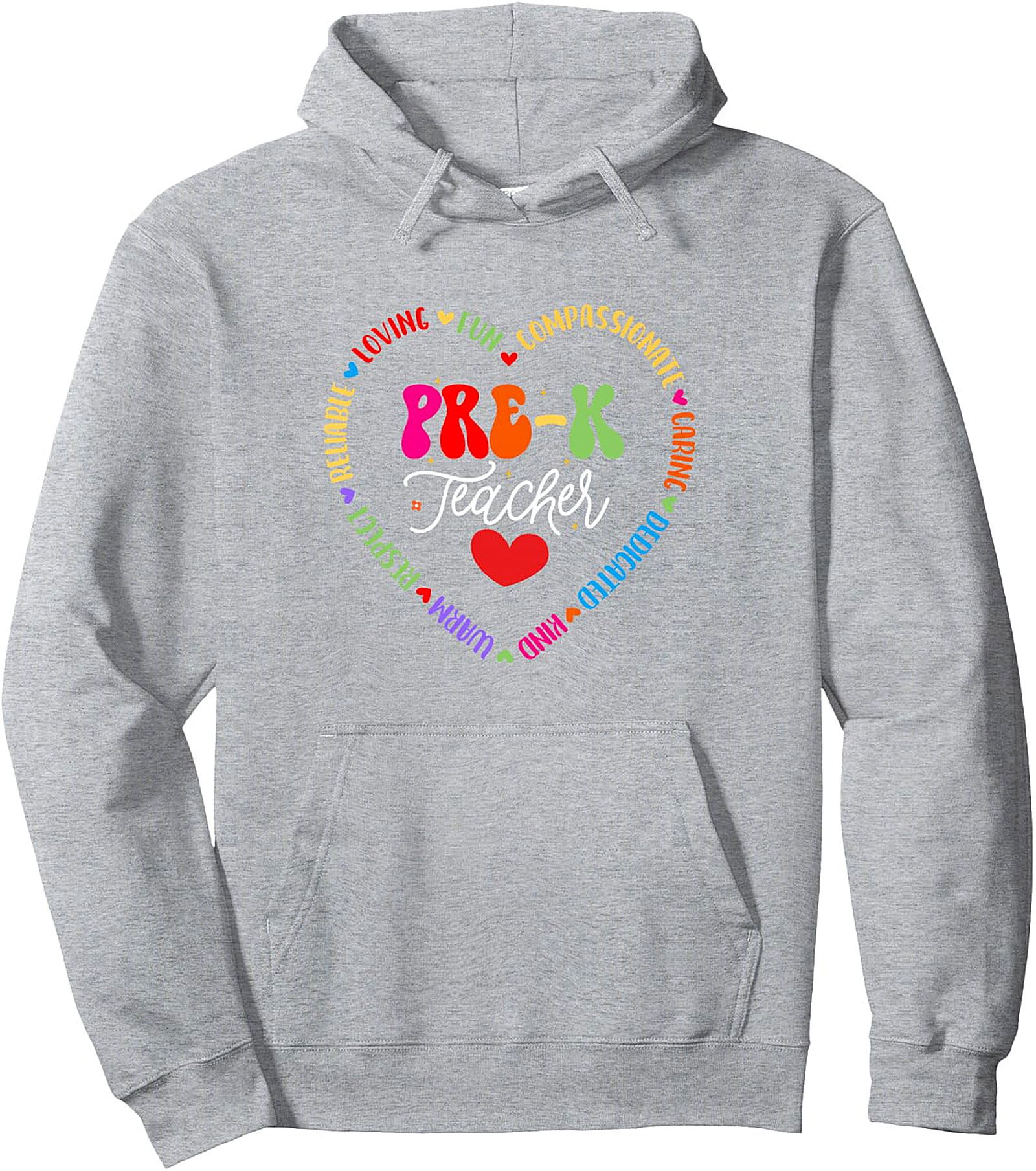 Pre-K Teacher Pullover Hoodie | First Day of School Gift