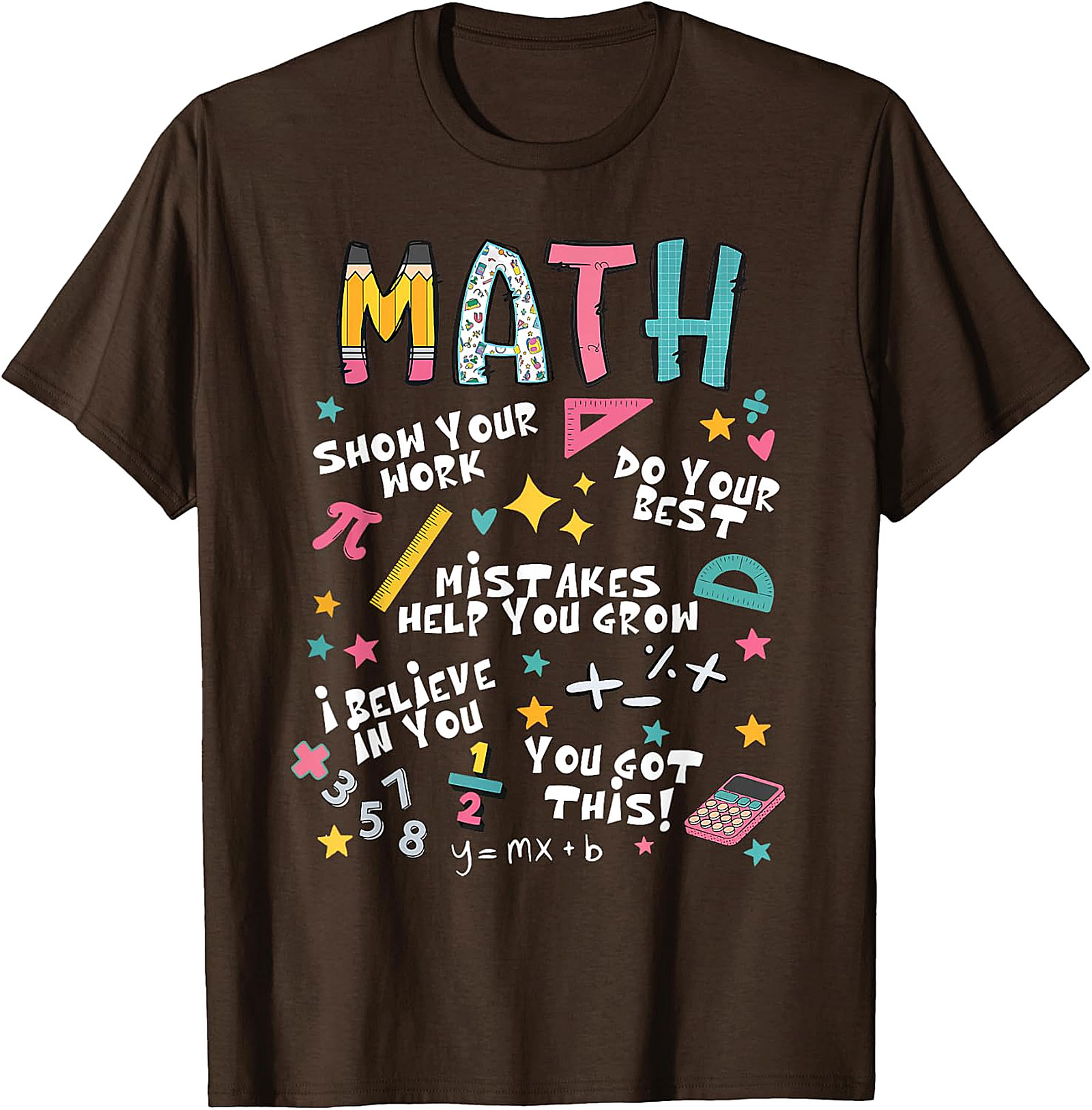 Funny Math Teacher T-Shirt | Back to School Graphic Tee