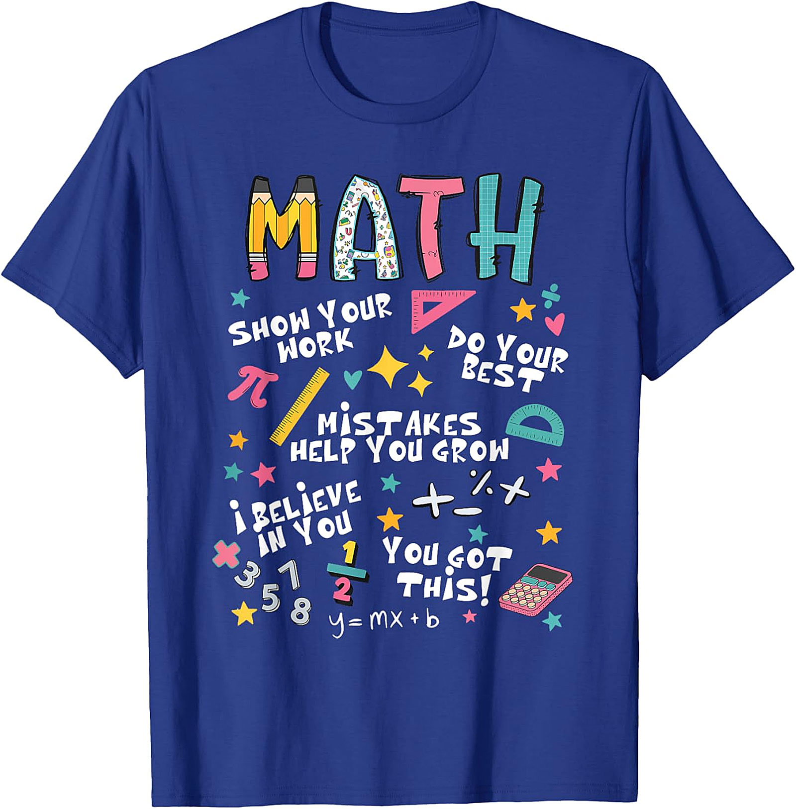 Funny Math Teacher T-Shirt | Back to School Graphic Tee