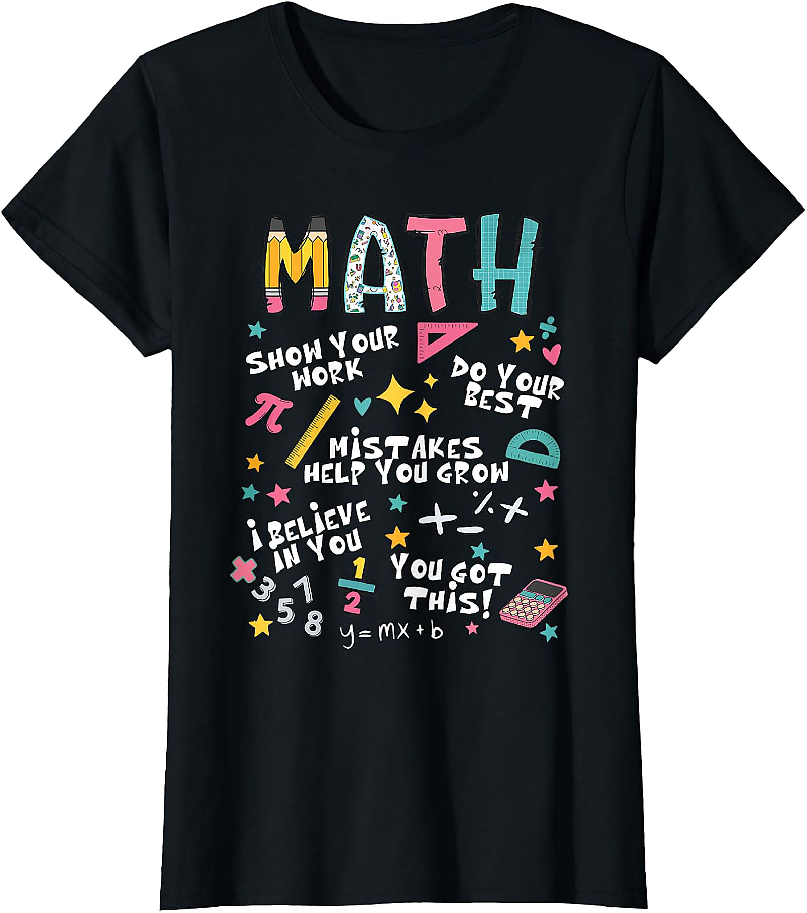 Funny Math Teacher T-Shirt | Back to School Graphic Tee