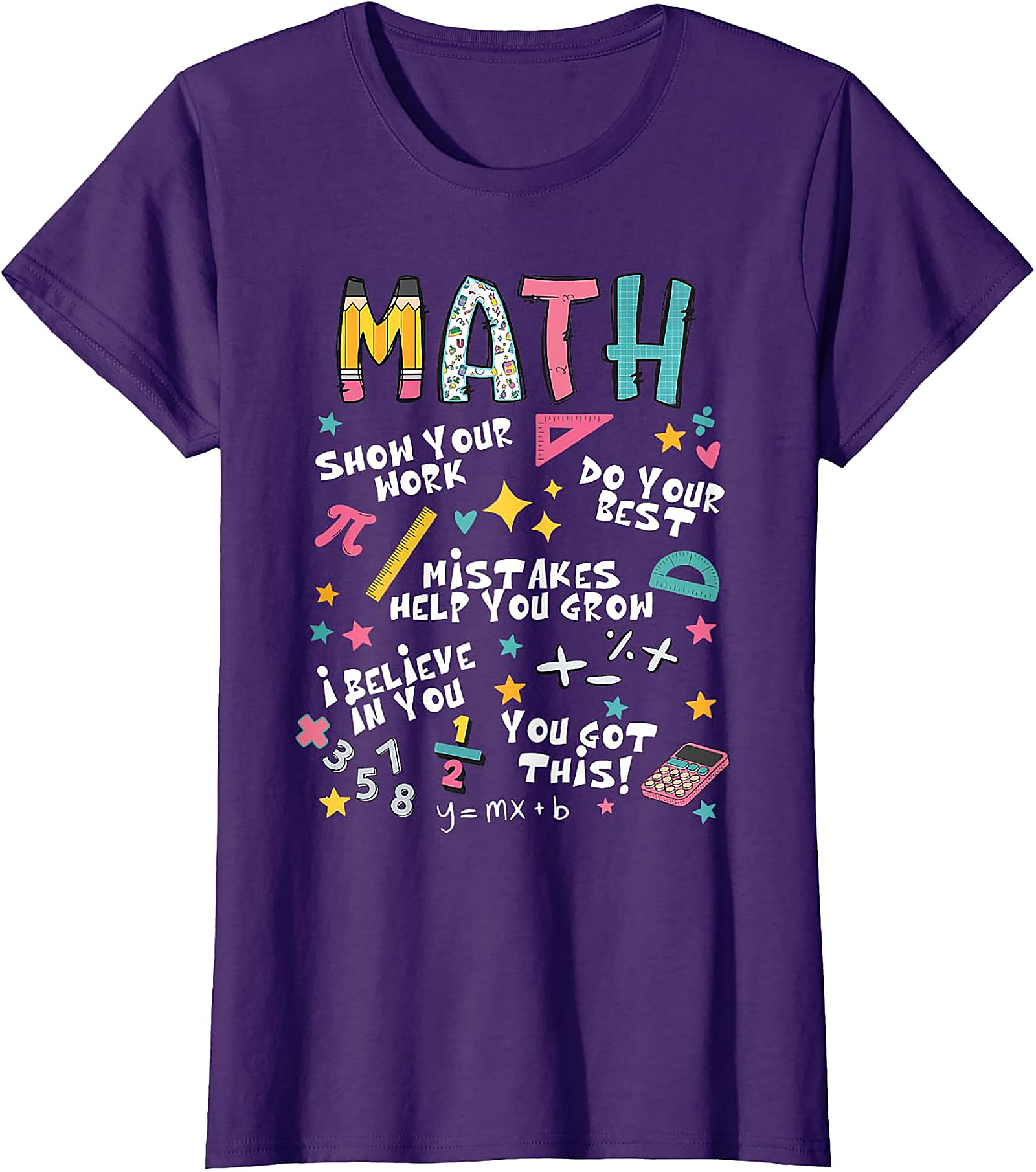 Funny Math Teacher T-Shirt | Back to School Graphic Tee