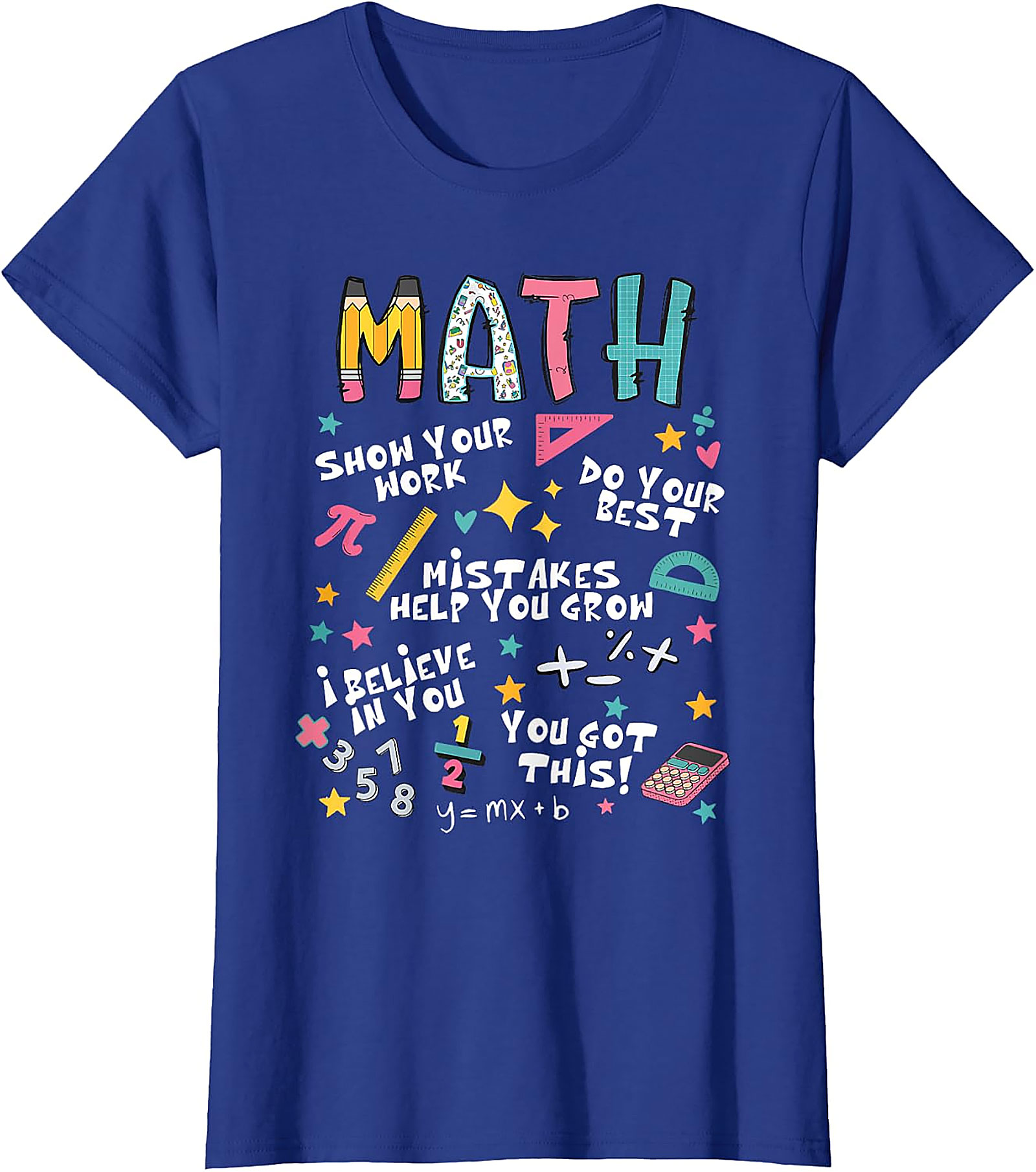 Funny Math Teacher T-Shirt | Back to School Graphic Tee