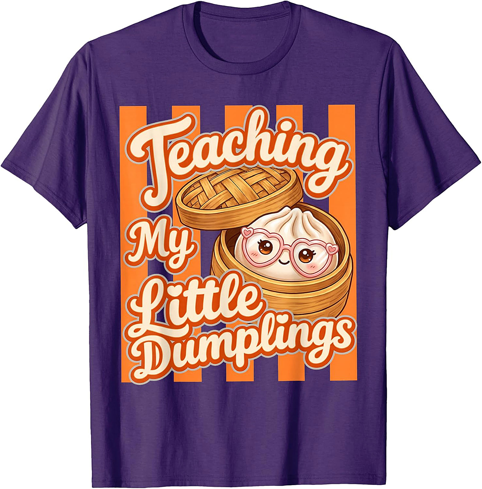 Teaching My Little Dumplings Teacher T-Shirt | Funny Tee
