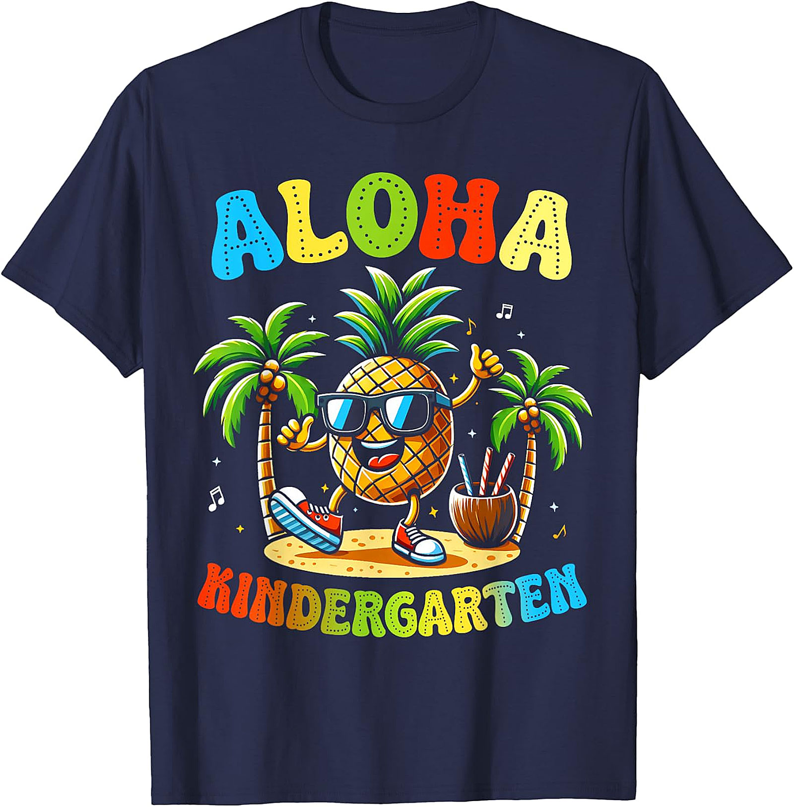 Aloha Kindergarten T-Shirt | Funny Back to School Tee