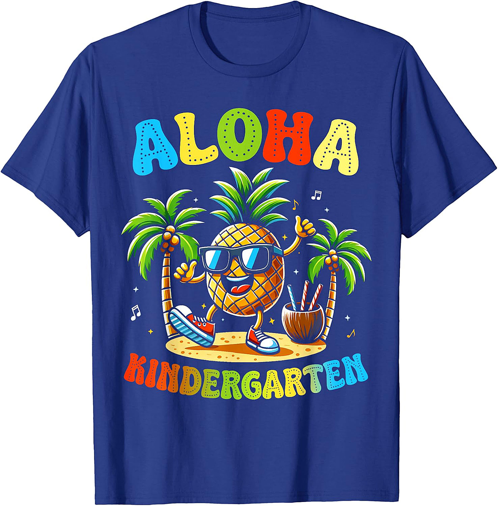 Aloha Kindergarten T-Shirt | Funny Back to School Tee