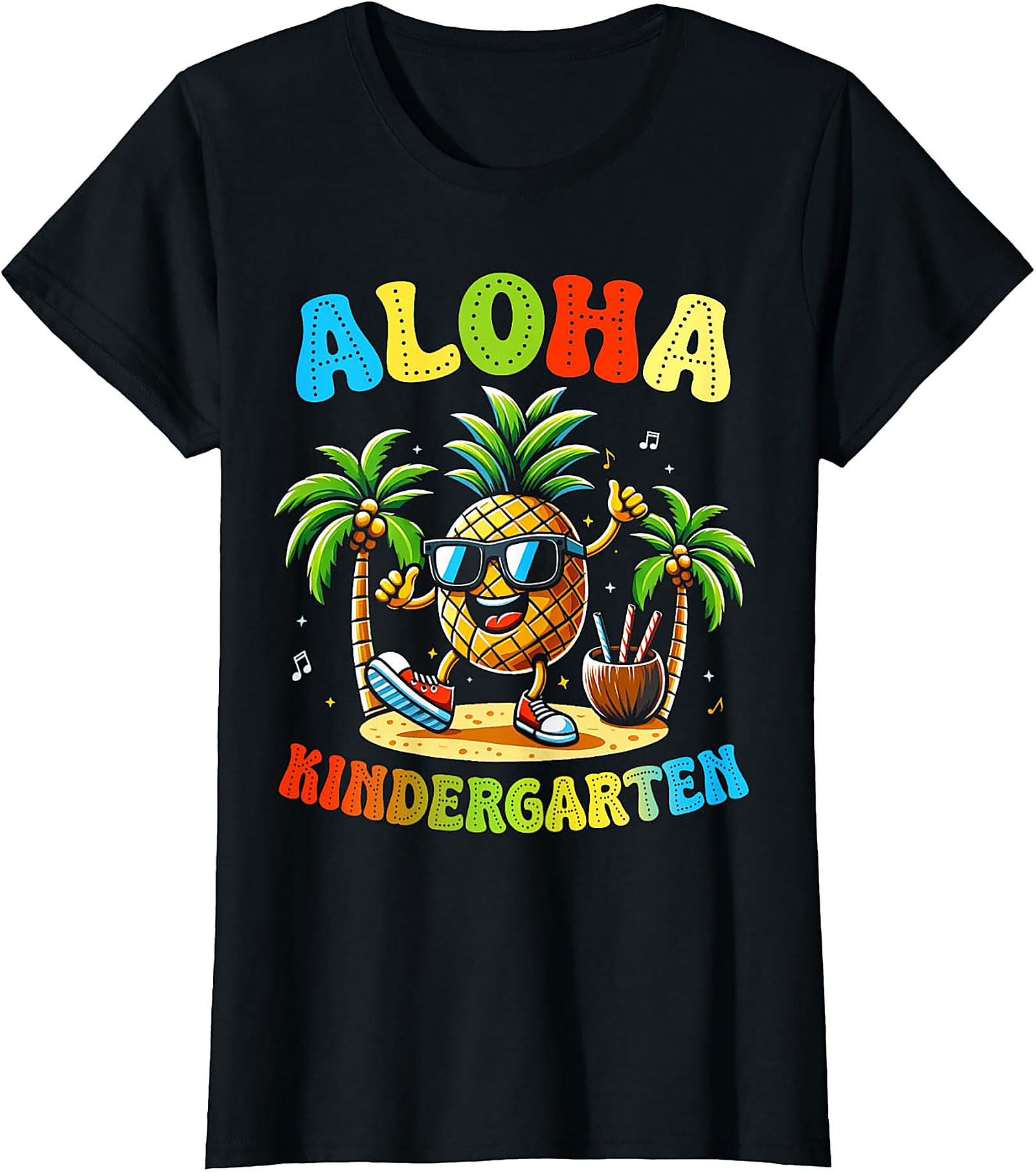 Aloha Kindergarten T-Shirt | Funny Back to School Tee