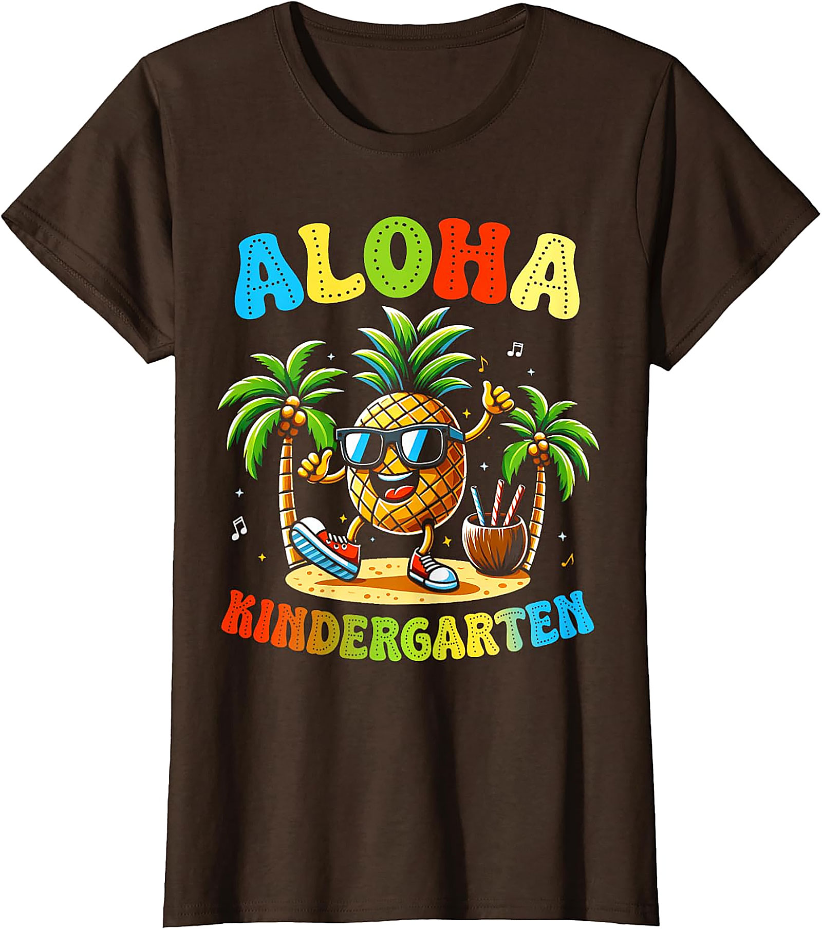 Aloha Kindergarten T-Shirt | Funny Back to School Tee