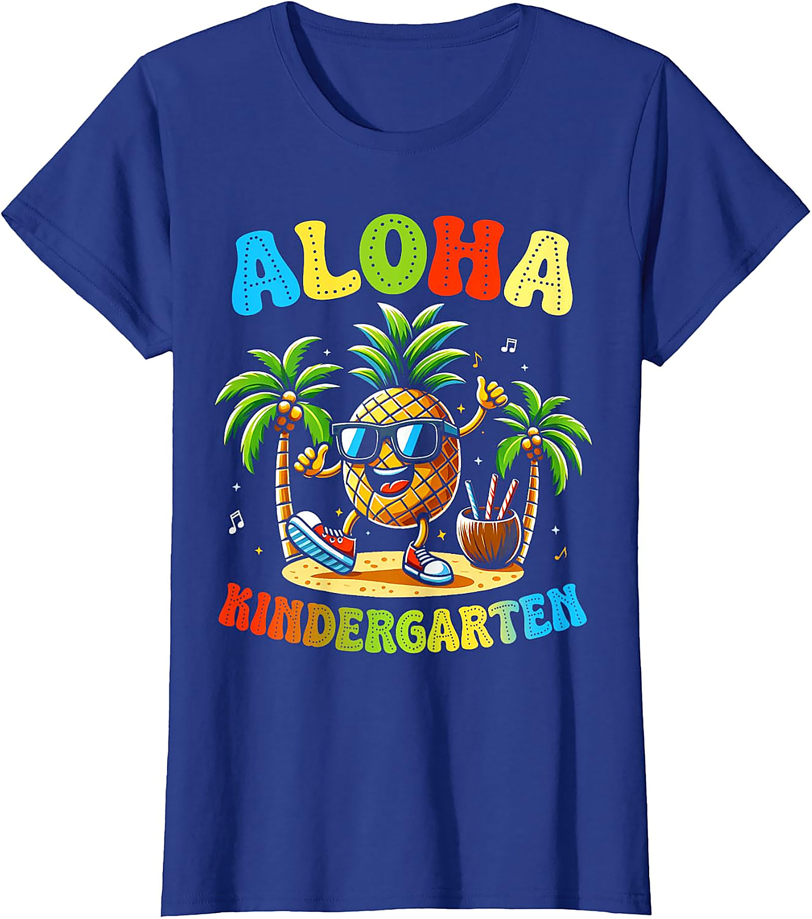Aloha Kindergarten T-Shirt | Funny Back to School Tee