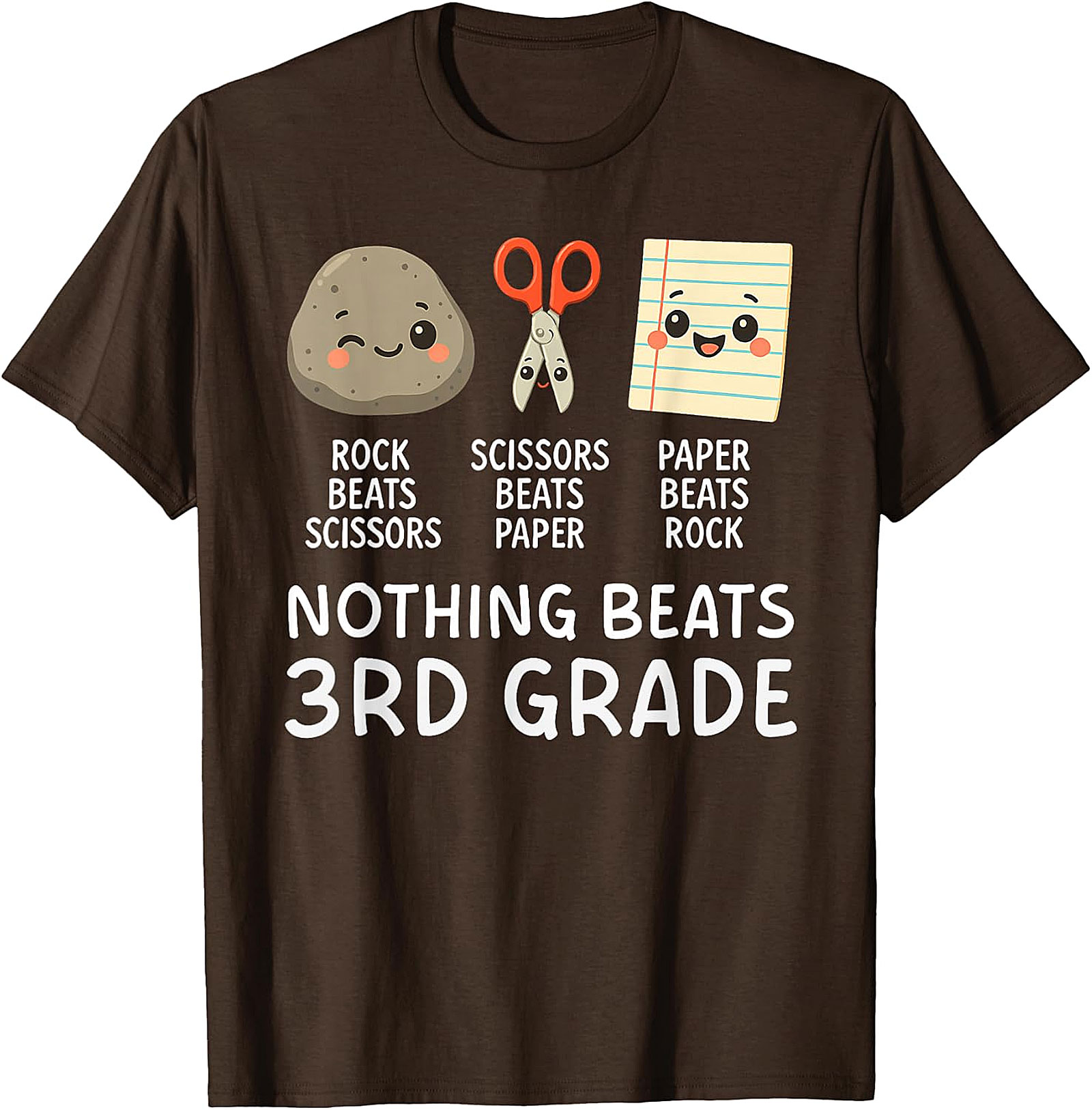 Nothing Beats 3rd Grade T-Shirt | Back to School Tee
