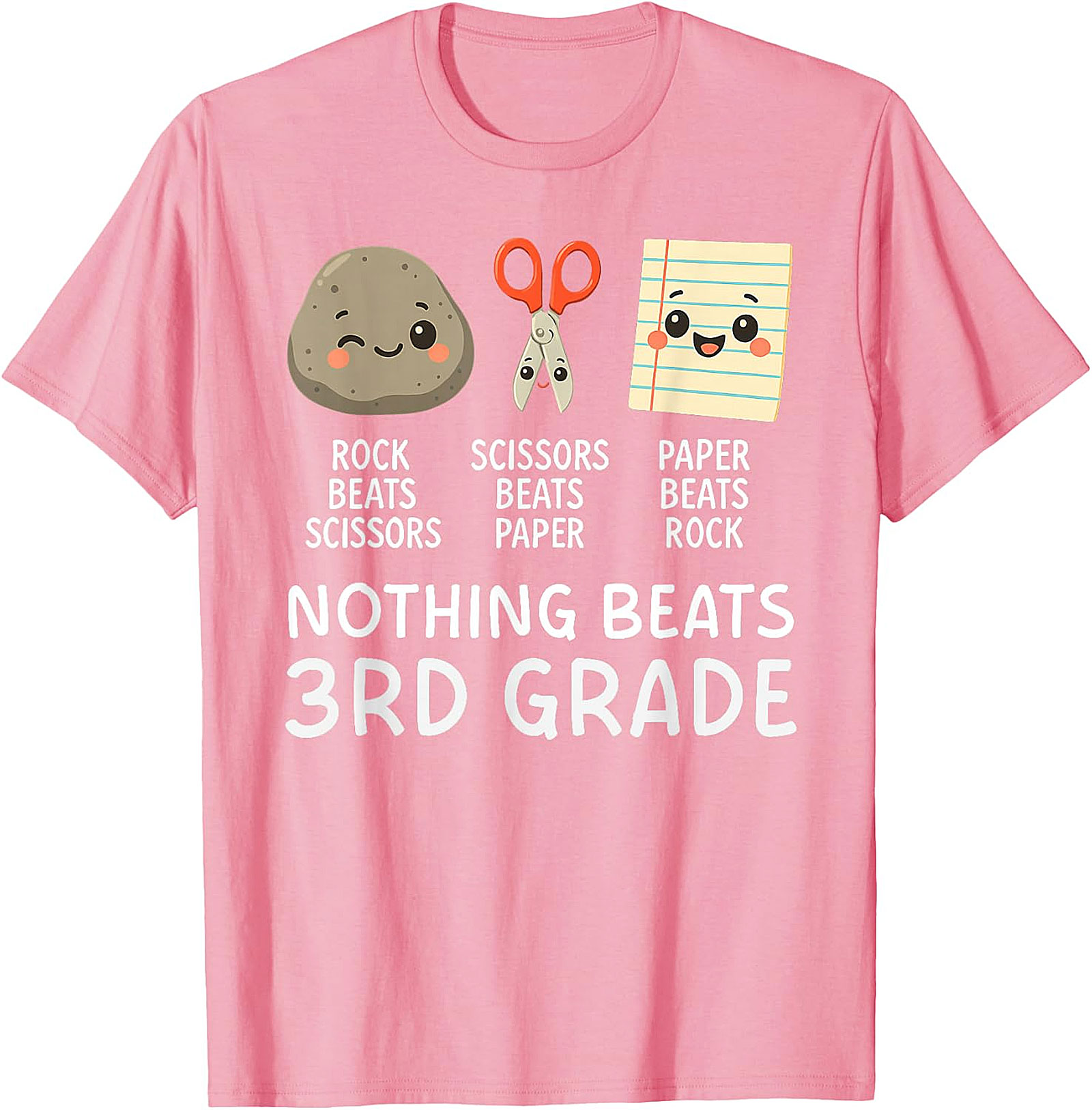 Nothing Beats 3rd Grade T-Shirt | Back to School Tee