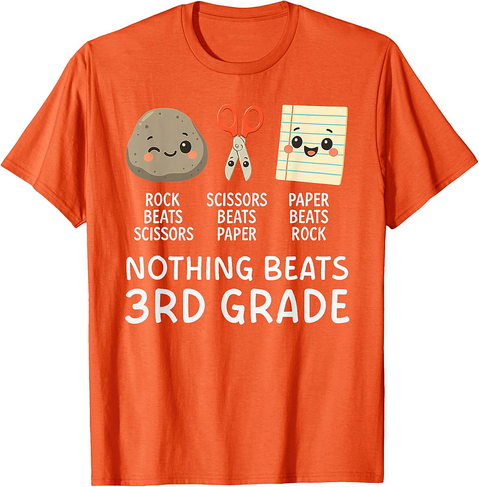 Nothing Beats 3rd Grade T-Shirt | Back to School Tee