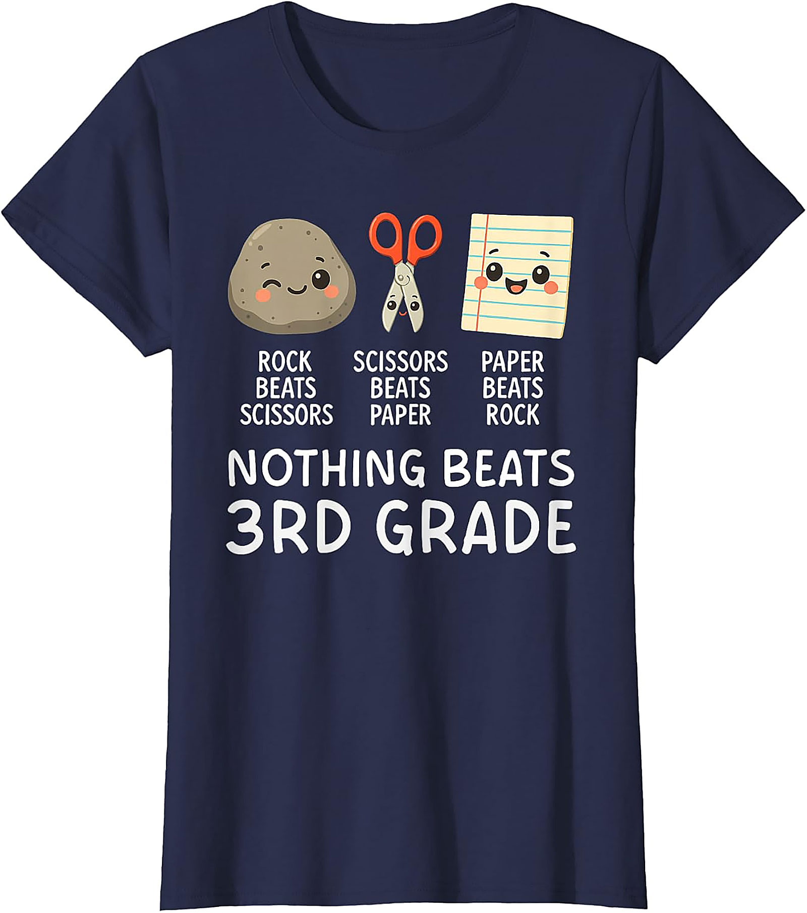 Nothing Beats 3rd Grade T-Shirt | Back to School Tee