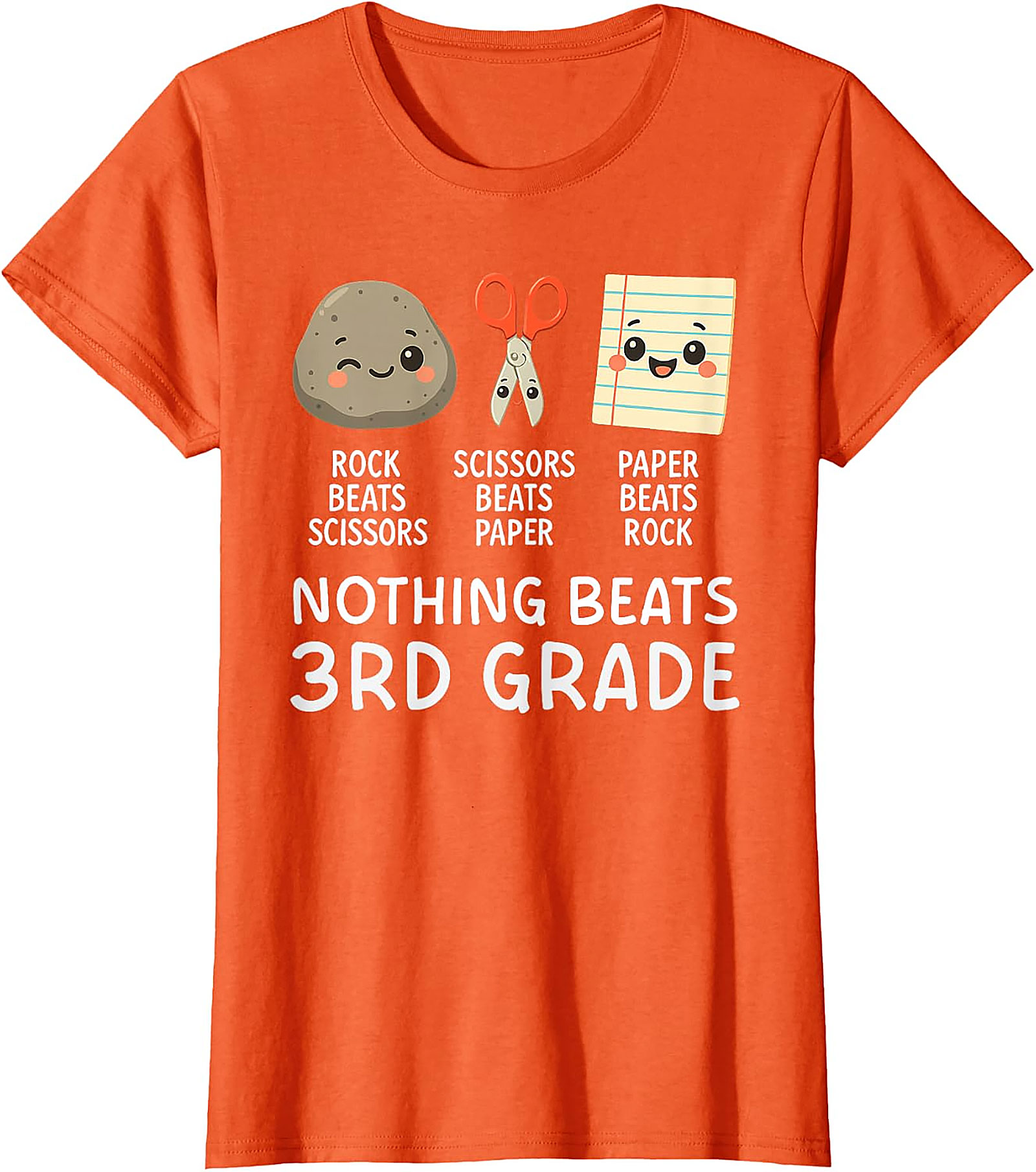 Nothing Beats 3rd Grade T-Shirt | Back to School Tee