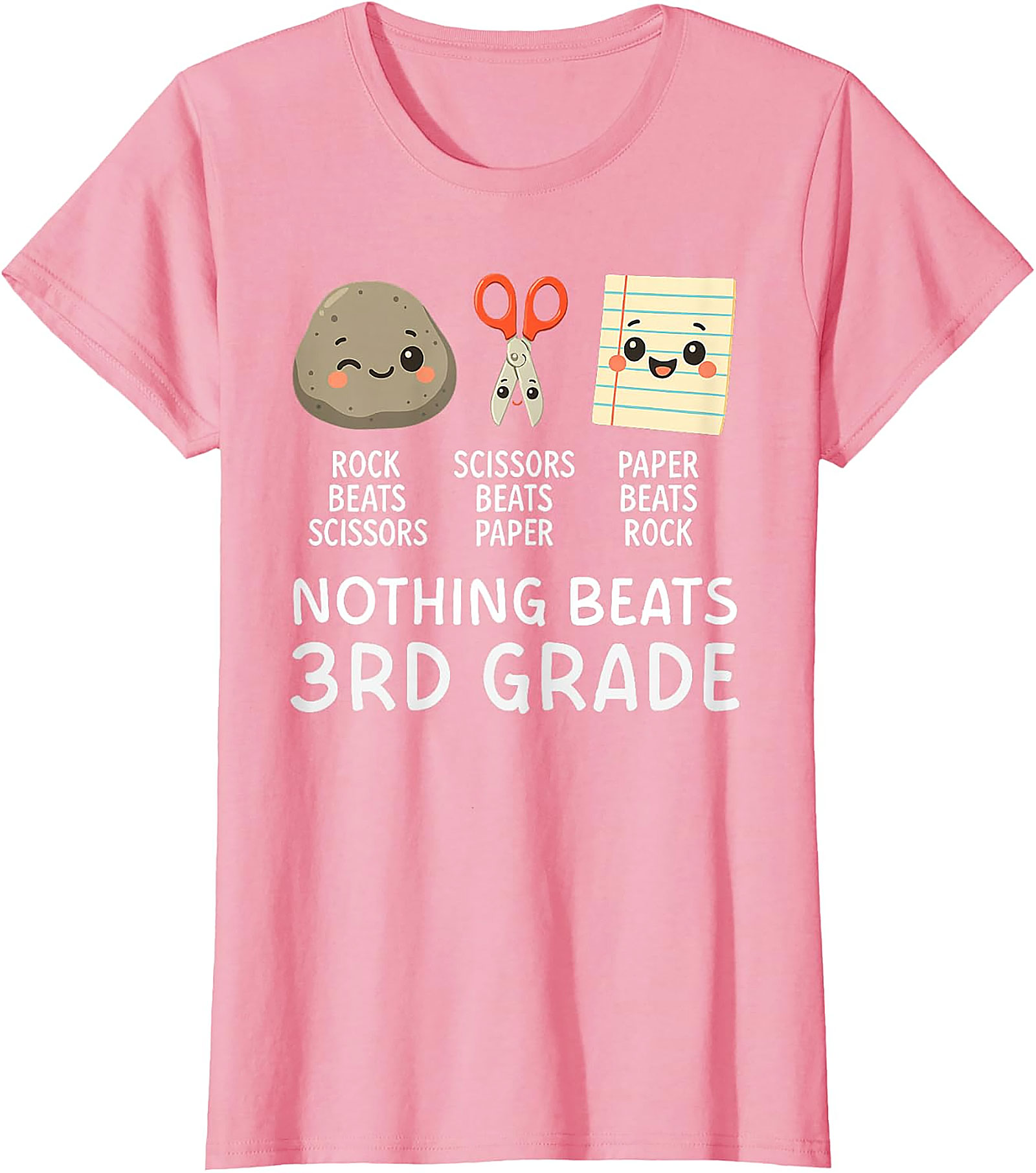Nothing Beats 3rd Grade T-Shirt | Back to School Tee