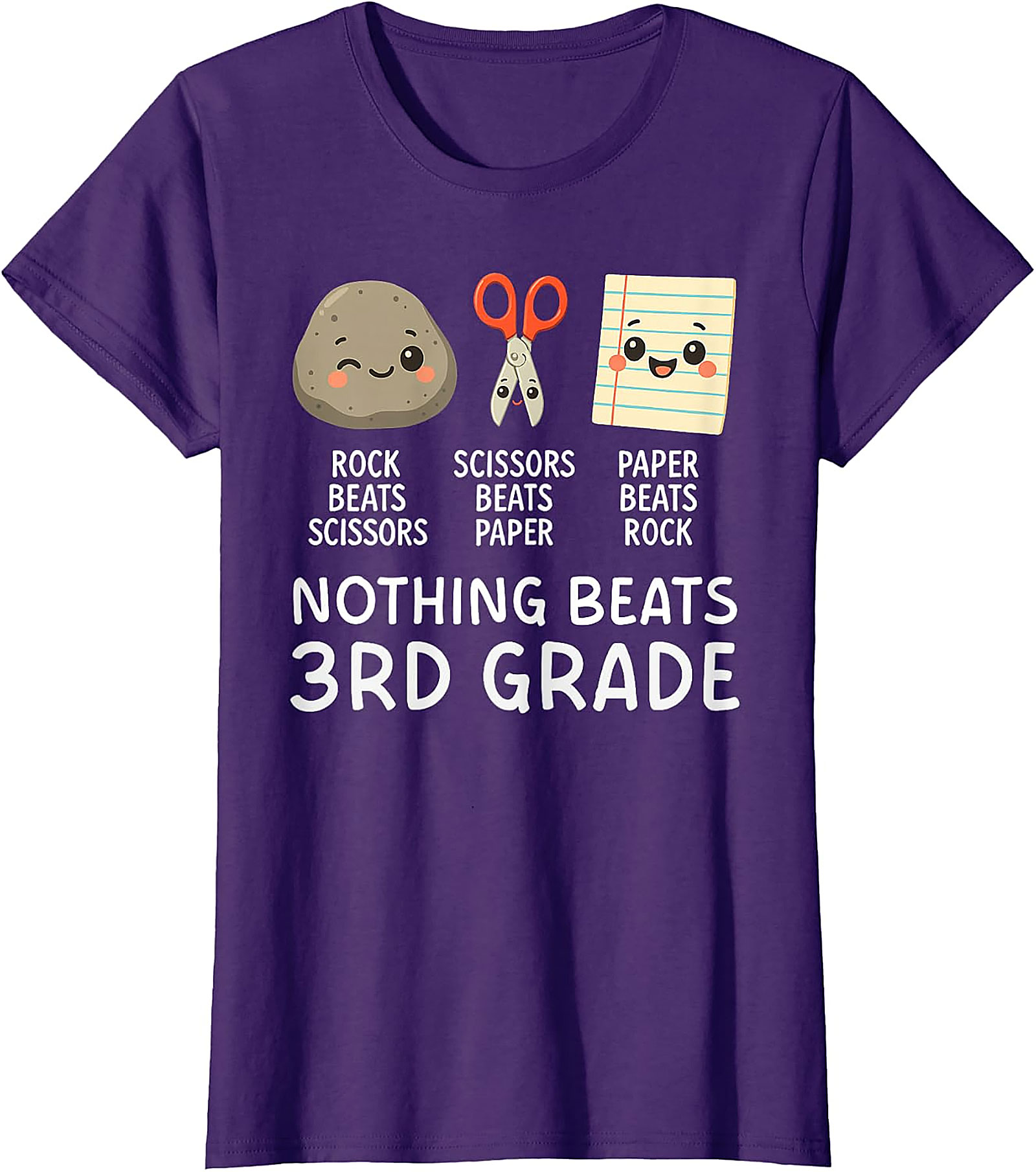 Nothing Beats 3rd Grade T-Shirt | Back to School Tee