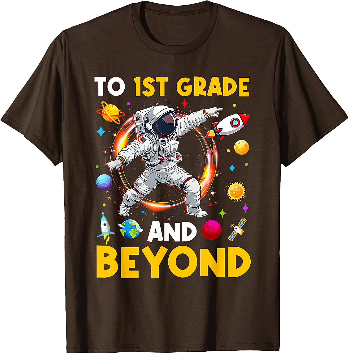  First Grade Astronaut T-Shirt Back to School Tee